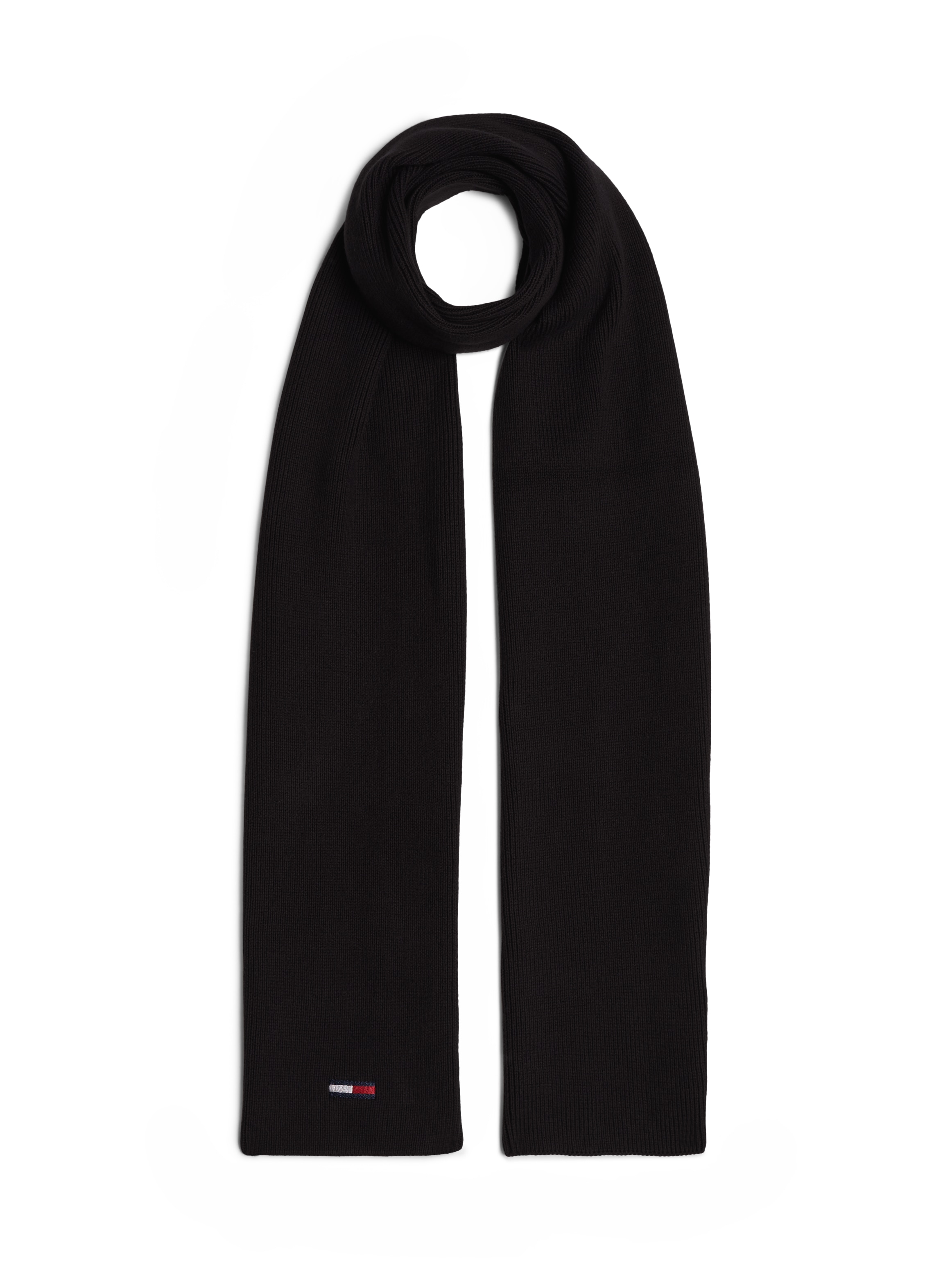 Tommy Jeans Schal »TJW ELONGATED FLAG SCARF«, mit Logostickerei