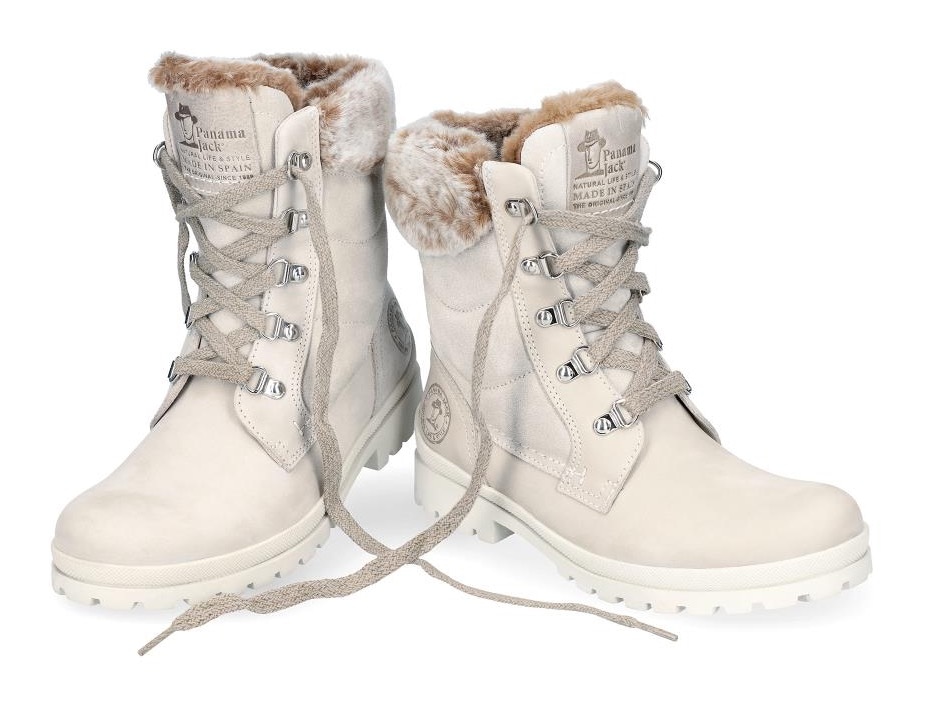 Panama Jack Winterboots »Tuscani«, mit kuscheligem Fellimitat-Kragen