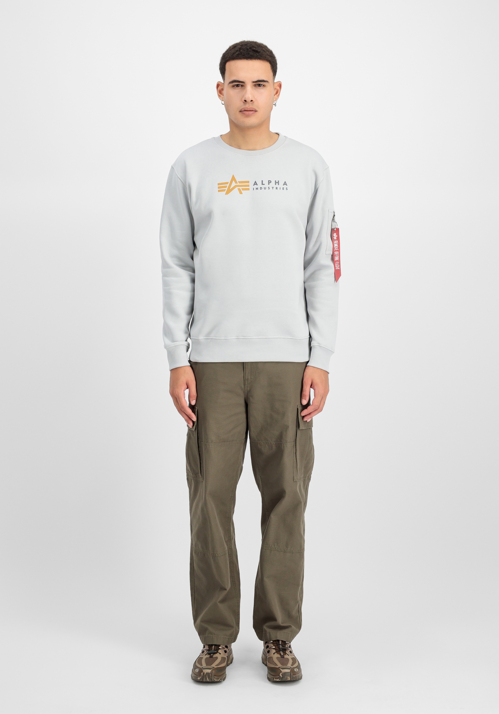 Alpha Industries Sweater »Alpha Industries Men - Sweatshirts Alpha Label Sweatshirt«