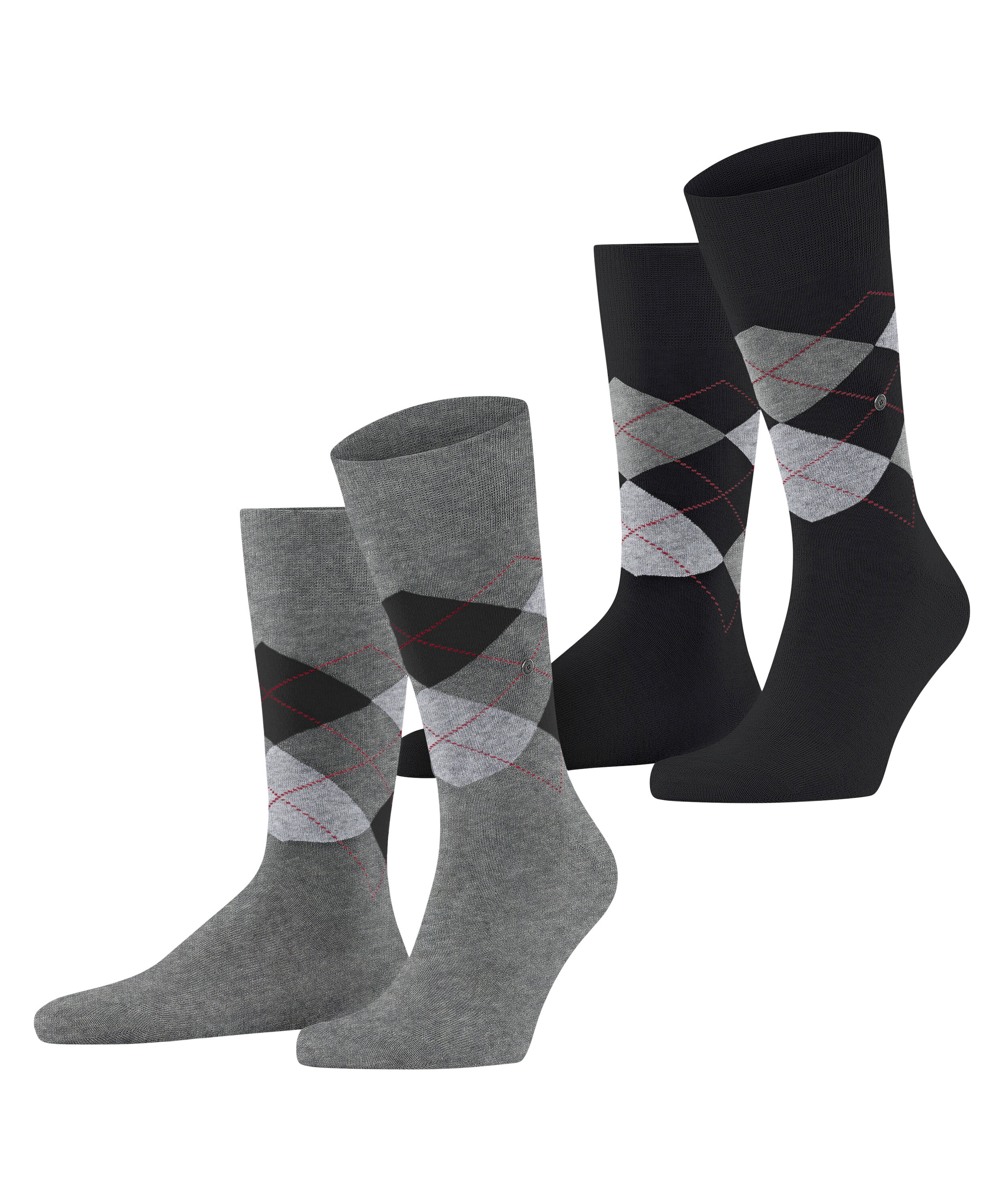 Burlington Socken »Everyday Argyle 2er-Pack« 2er Pack,  atmungsaktiv