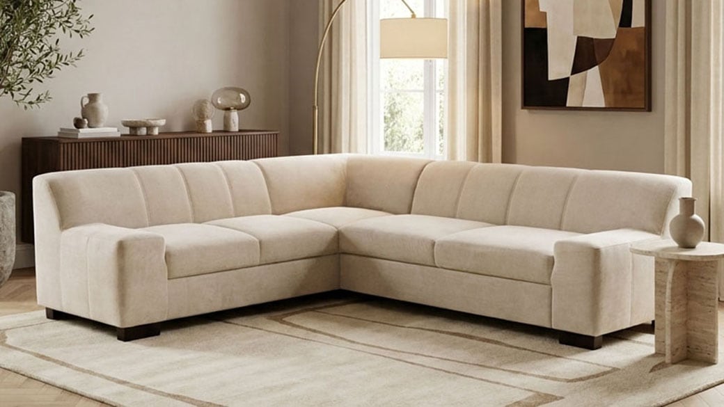 OTTO home Ecksofa »Faxxe 249 x 214 cm, auch mit Schlaffunktion« aus pflegeleichtem, weichem Bezugsstoff, L-Form