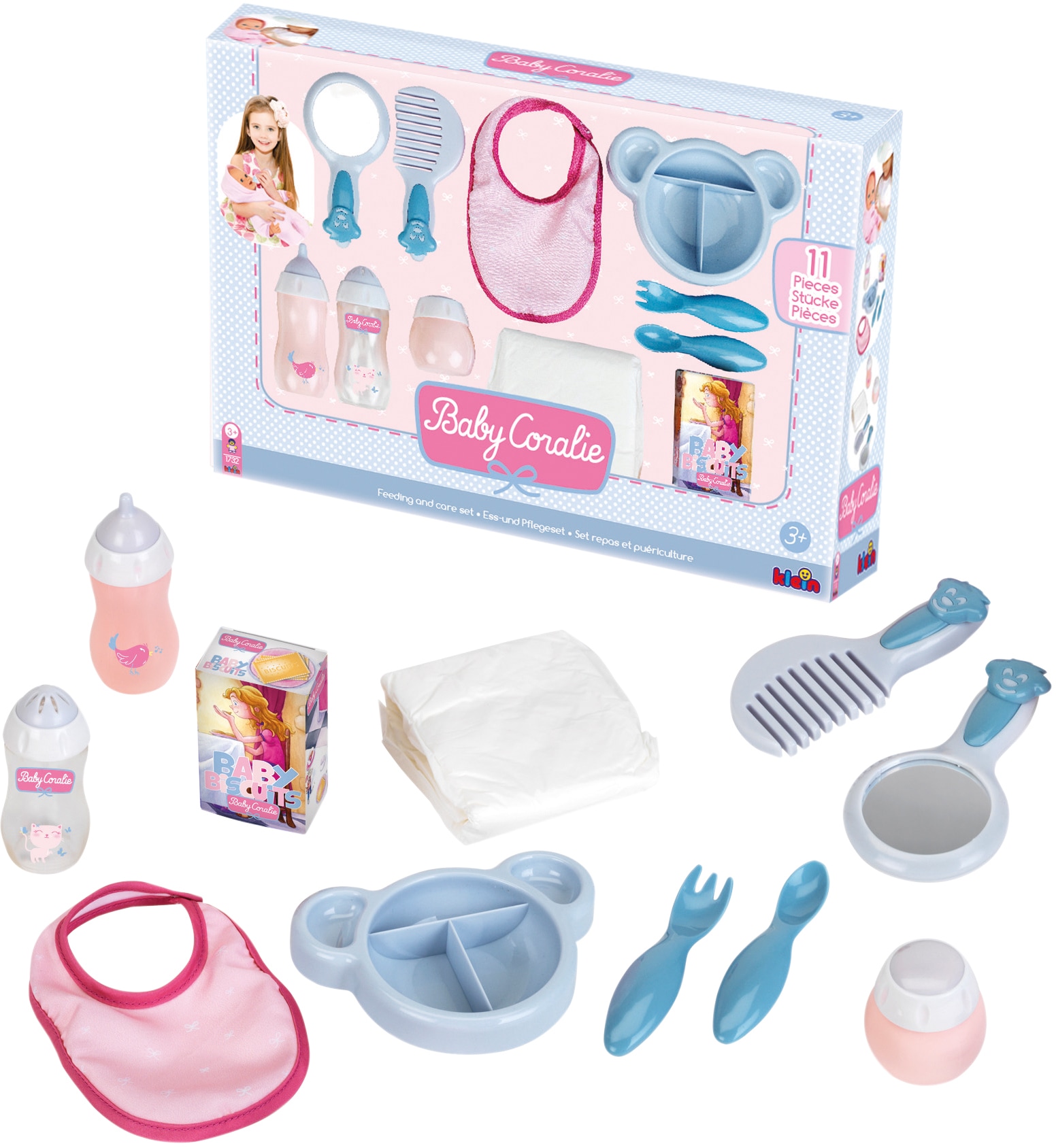 Puppen Accessoires-Set »Baby Coralie, Ess- und Pflegeset«