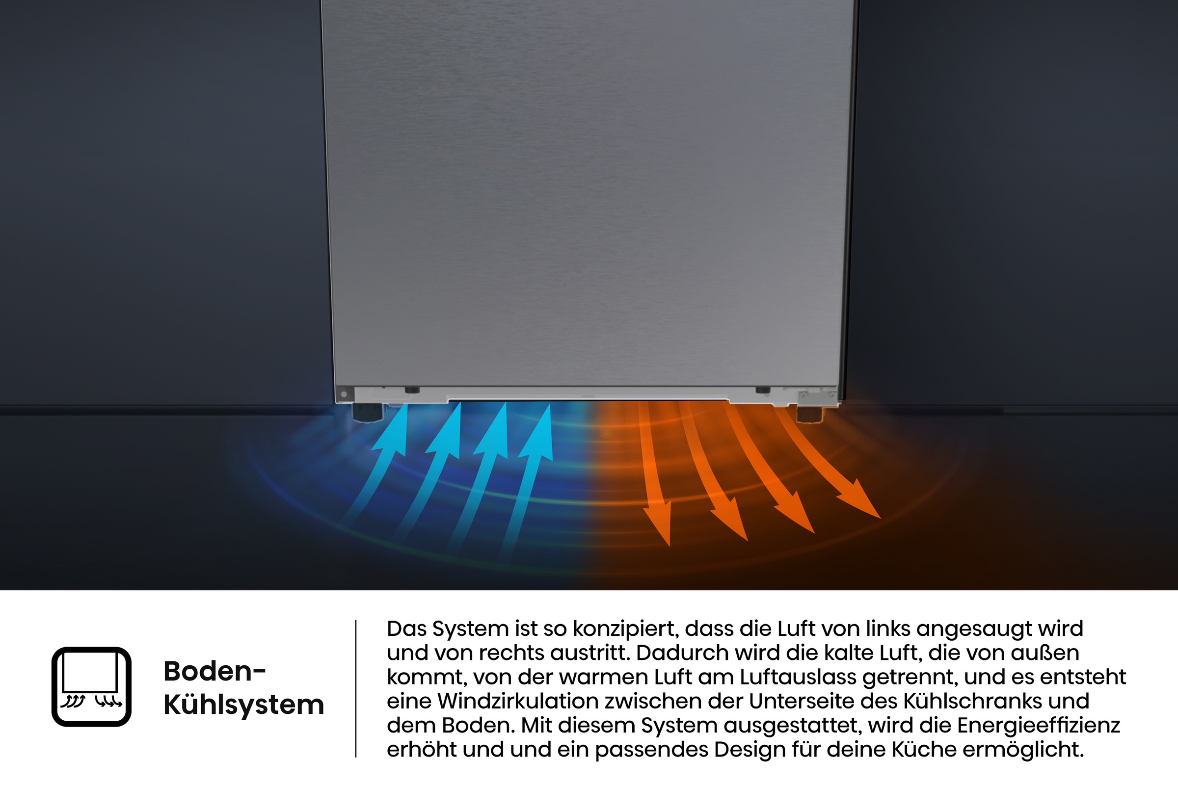 Hisense Kühl-/Gefrierkombination »RB5P410SACA« 203 cm hoch 59,5 cm breit BigVolumen Modell mit insgesamt 413 Liter