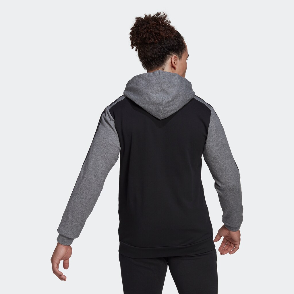 adidas Sportswear Kapuzensweatshirt »ESSENTIALS MÉLANGE FRENCH TERRY KAPUZENJACKE«