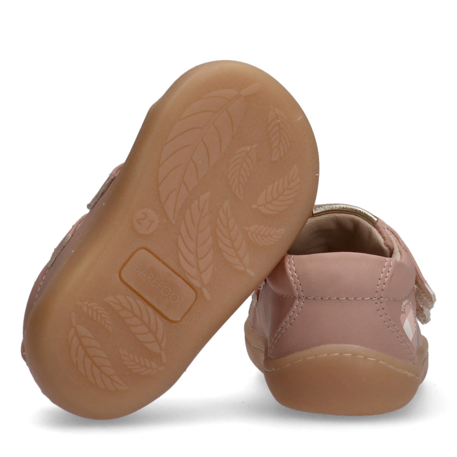 Tommy Hilfiger Lauflernschuh  Barfußschuh, Halbschuh, Babyschuh mit regulierbarem Klettverschluss