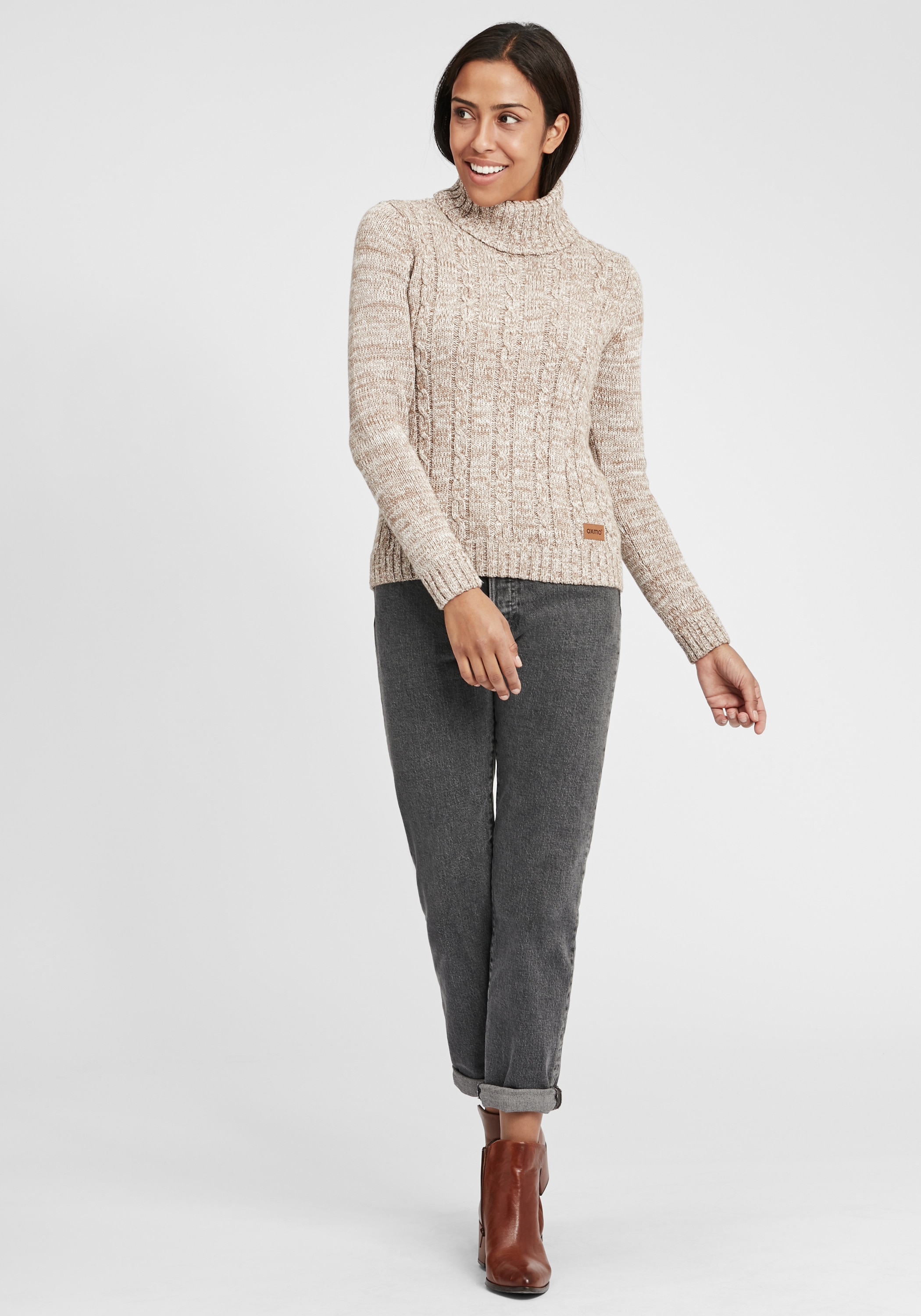 OXMO Rollkragenpullover »Rollkragenpullover OXPhilipa«