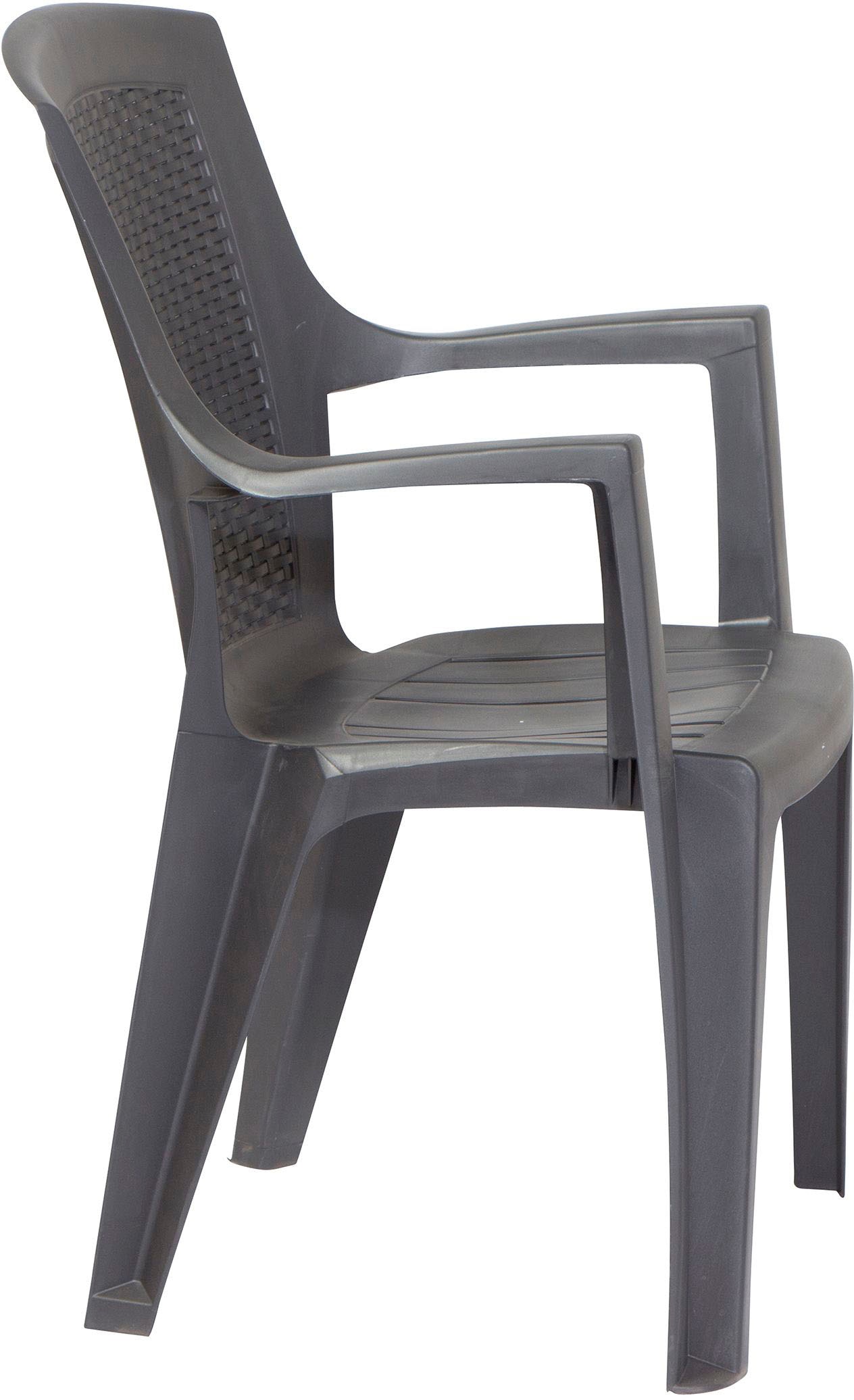 Progarden Gartensessel »Eden«, (Set, 2 St.), bestehend aus 2 Stapelsesseln