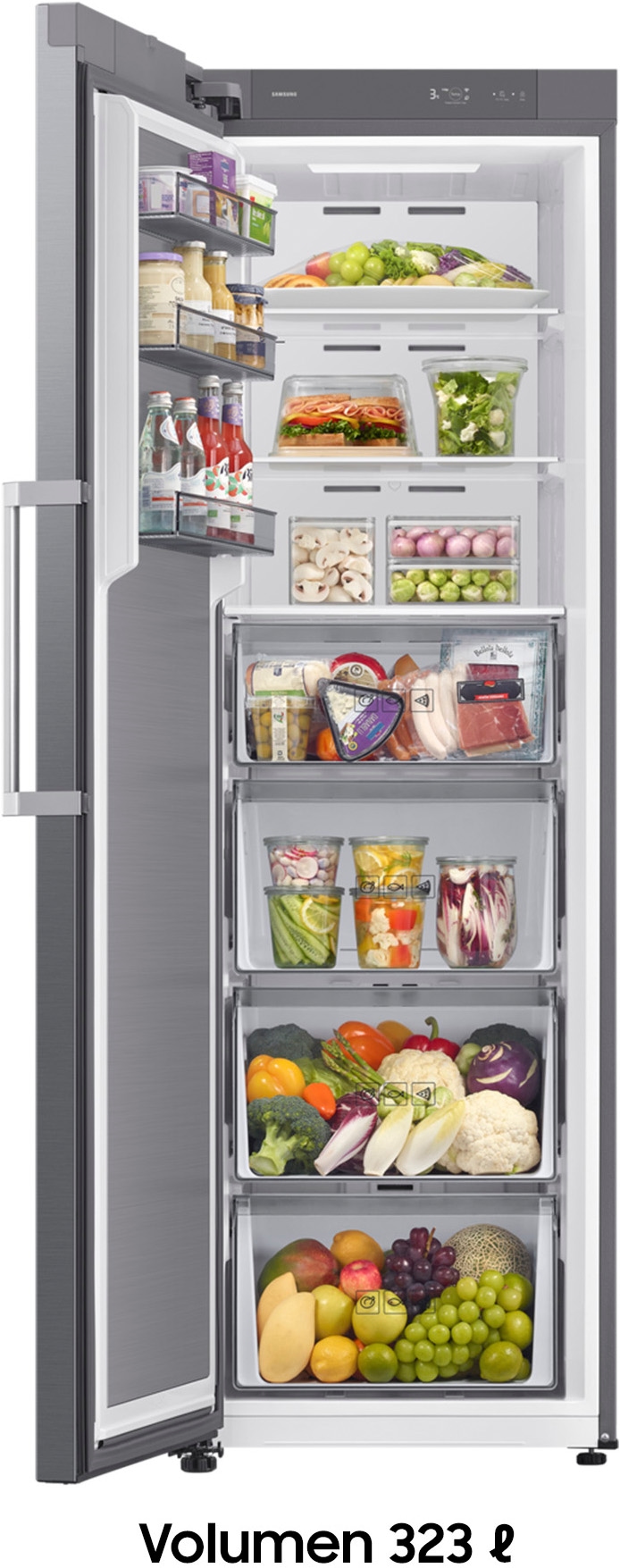 Samsung Gefrierschrank »RZ70H32KDTEF« 185,8 cm hoch 59,5 cm breit No Frost - nie wieder abtauen