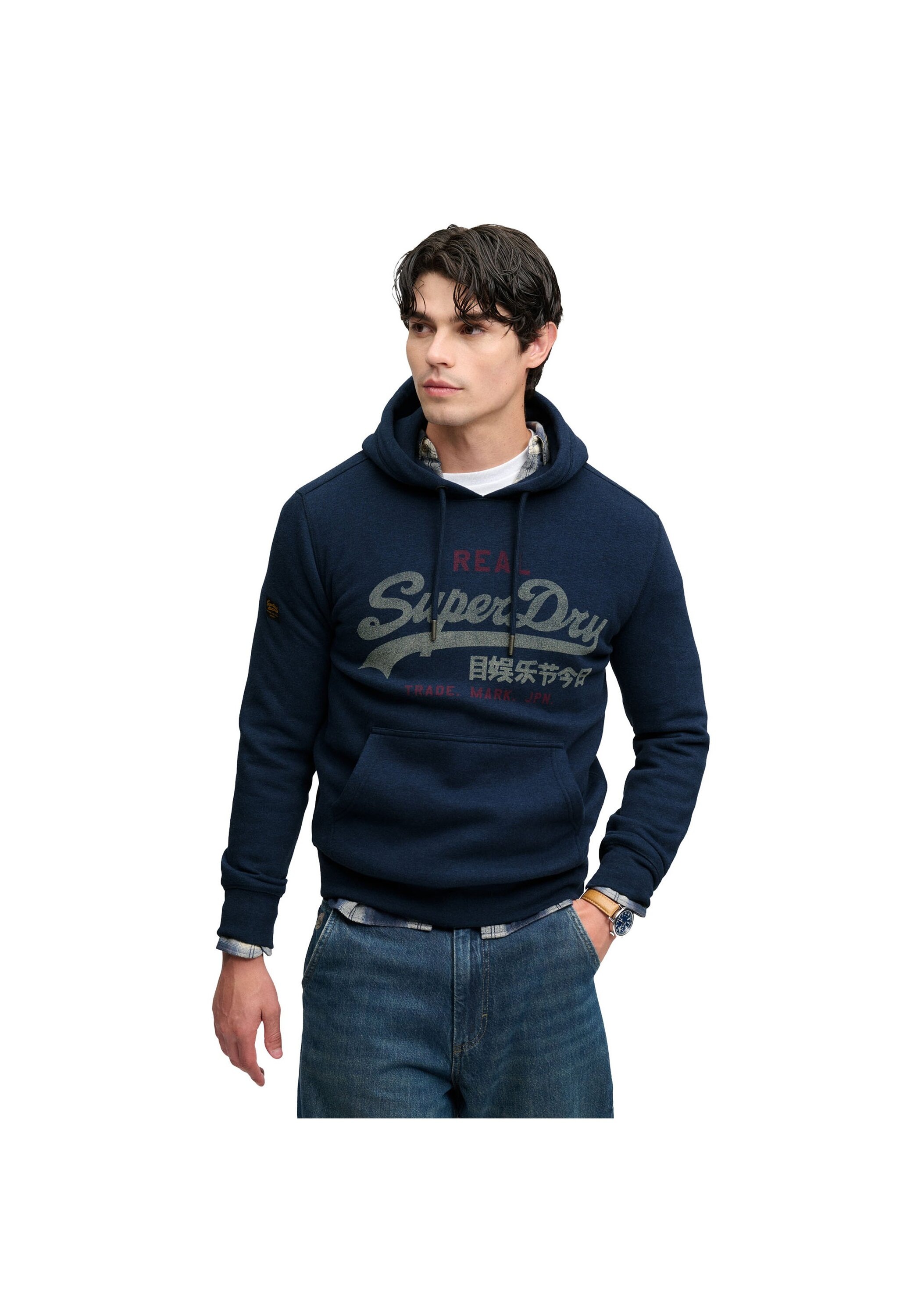 Superdry Sweatshirt »Sweatshirt VL Heritage Relaxed Hood 1er Pack«, 1
