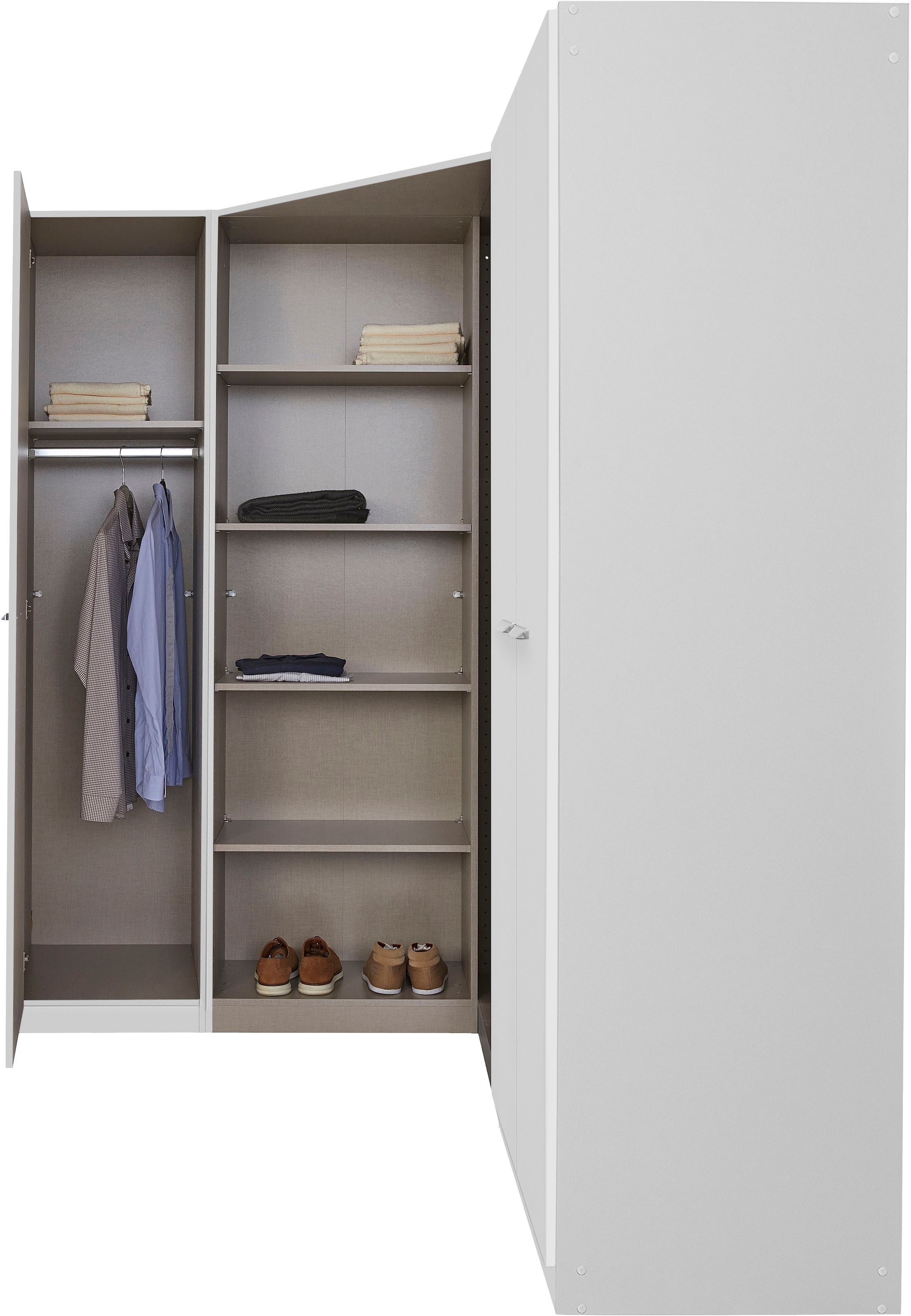 INOSIGN BY RAUCH Schrank-Set »Kleiderschrank Schrank Garderobe Wäscheschrank VANDOR«, 5-türig mit viel Stauraum, Schränke einzeln stellbar MADE IN GERMANY