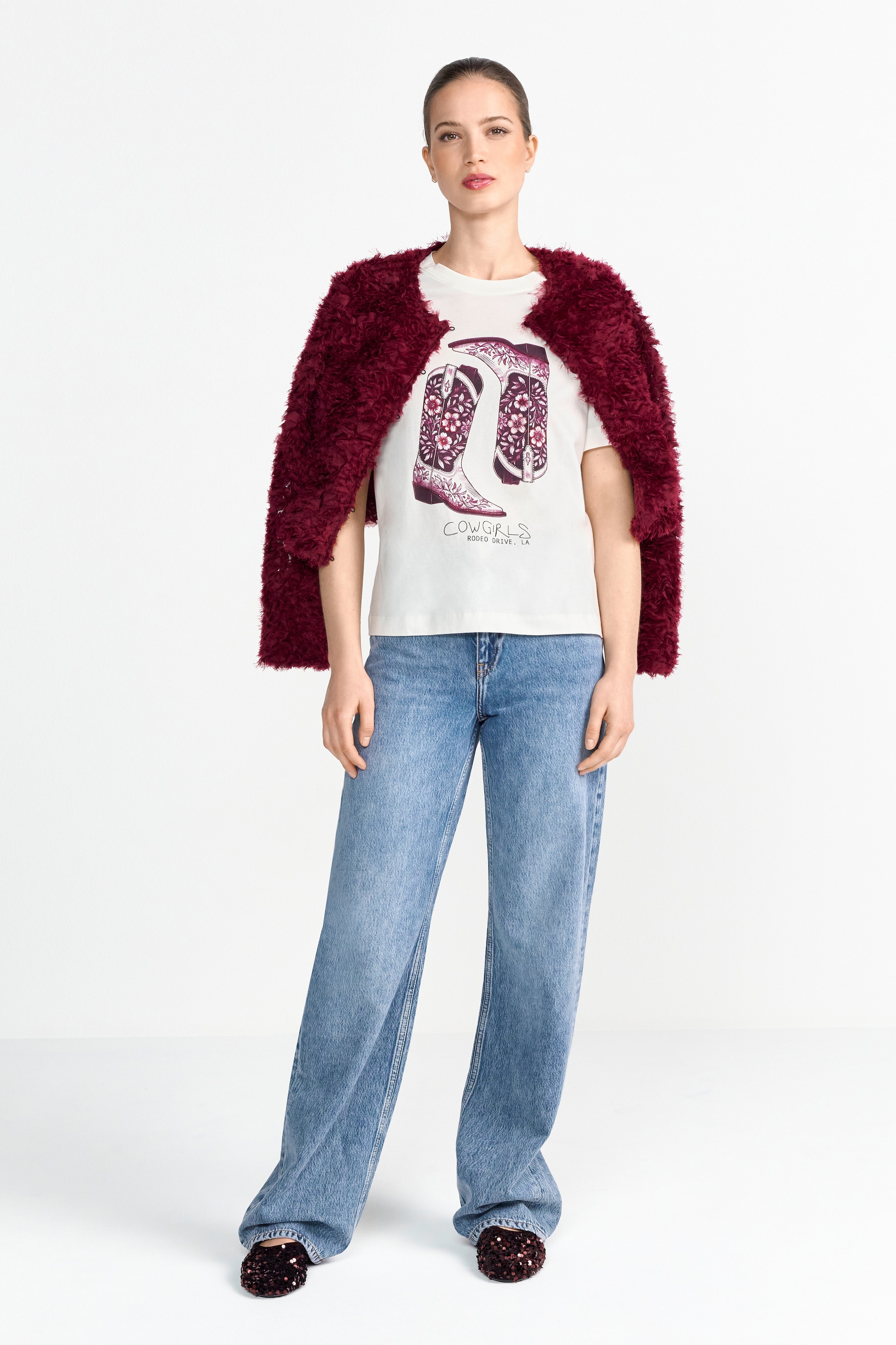 RICHROYAL T-Shirt, mit Print