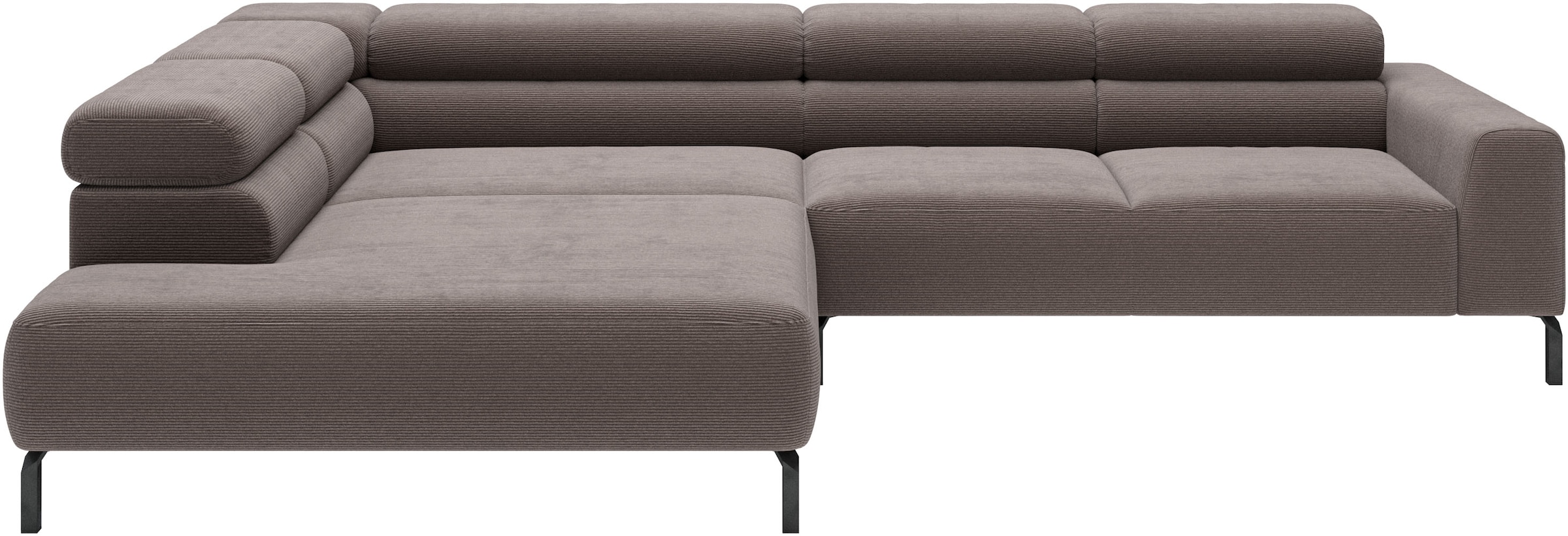 Home affaire Ecksofa »Antonelli, L-Form,  incl. Kopfteilverstellung, Breite 312 cm« wahlweise elektrische Sitztiefenverstellung