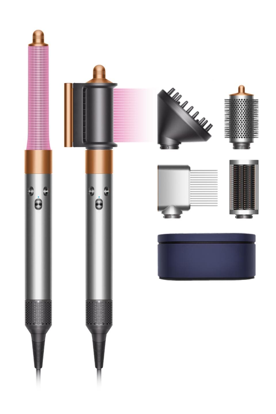 Dyson Multihaarstyler »Airwrap Complete Long Diffuse (Nickel/Kupfer)« 6 Aufsätze in rosegold