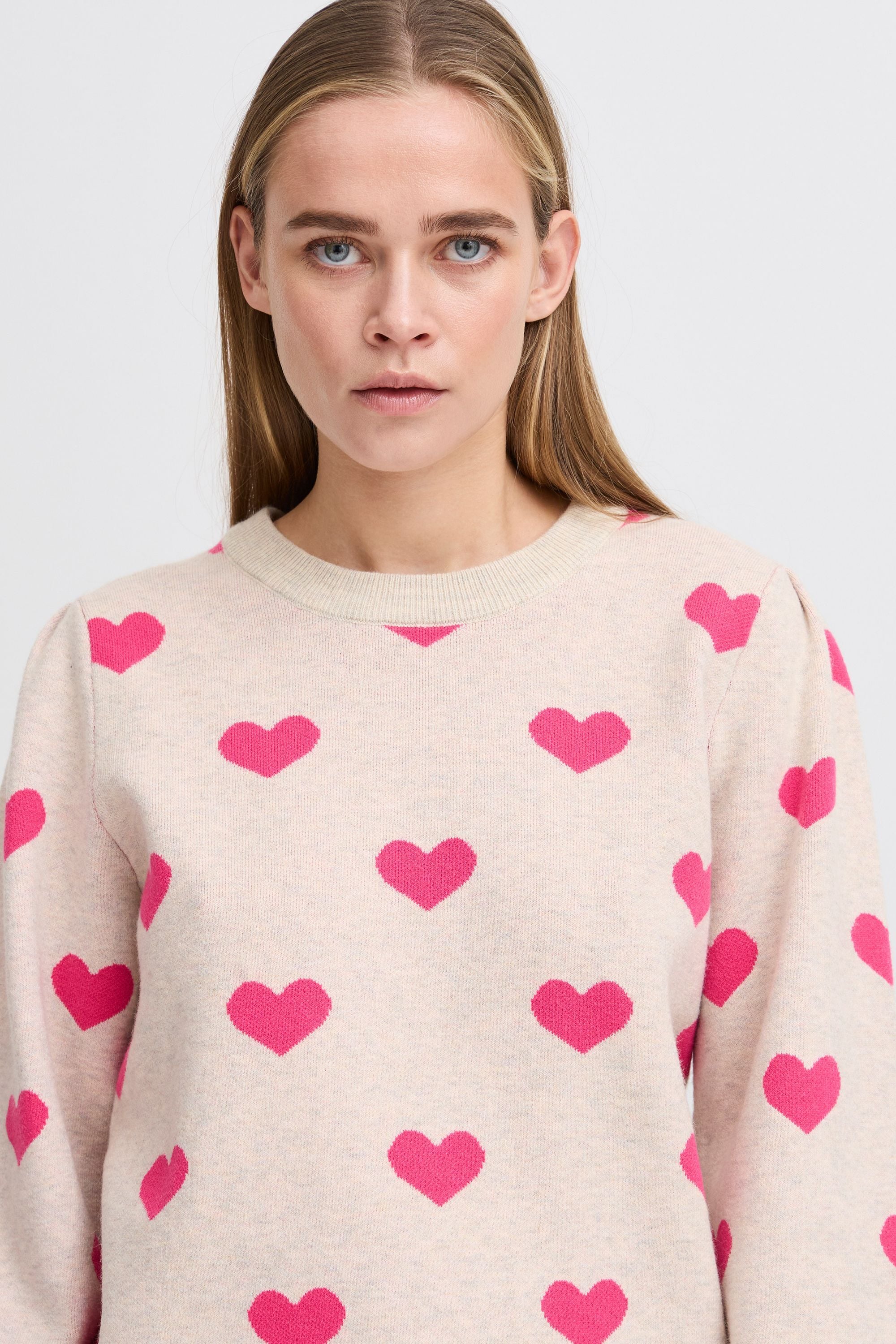 Ichi Strickfleece-Pullover »Strickpullover Damen Pullover - IHBRIELLE«