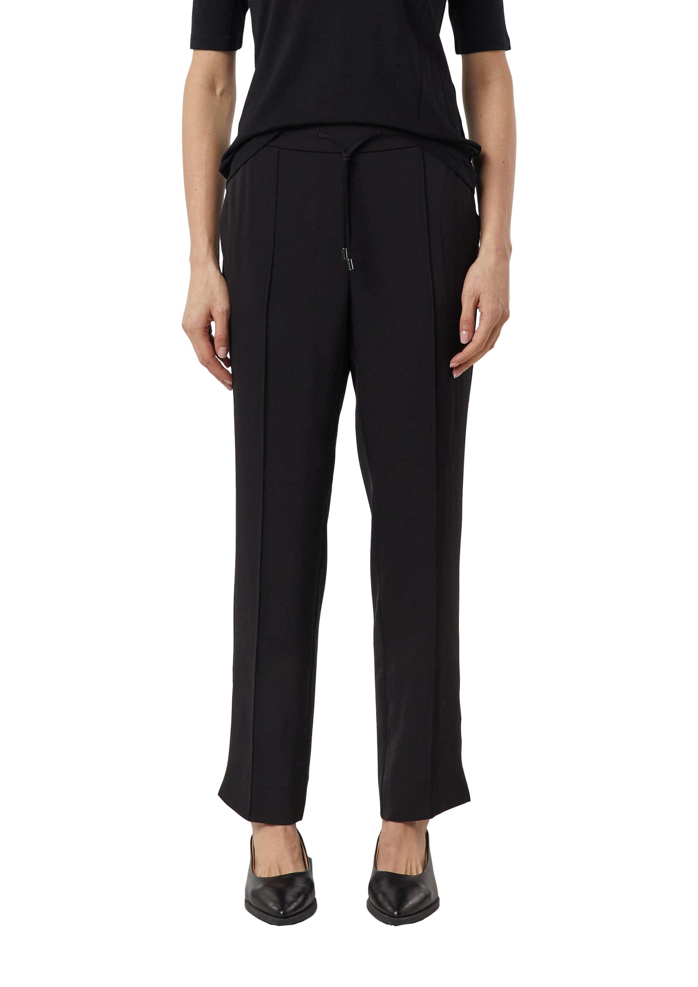 Comma Stoffhose  mit Gummizug und Kordelzug