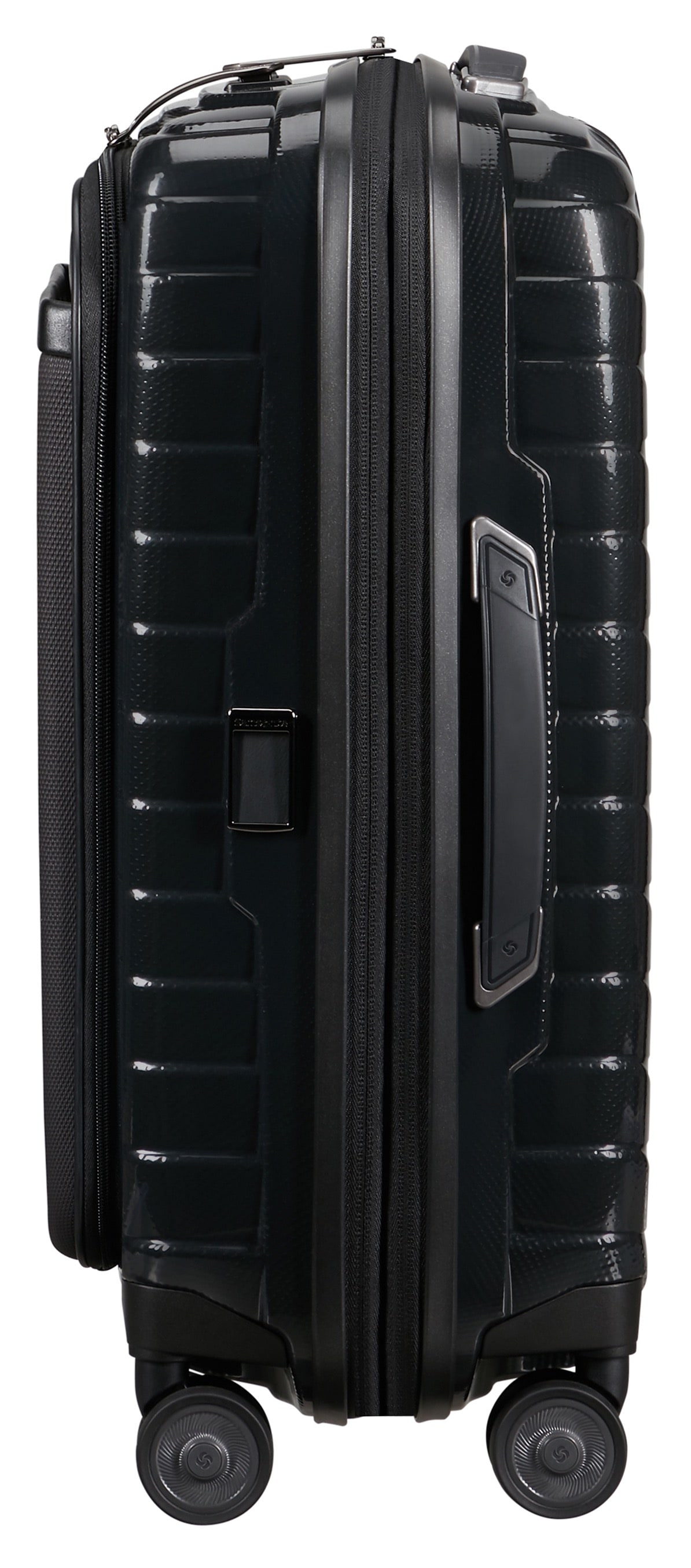 Samsonite Hartschalen-Trolley »PROXIS 55 EXP easy access«, 4 Rollen, Handgepäck Hartschalenkoffer Volumenerweiterung Laptopfach
