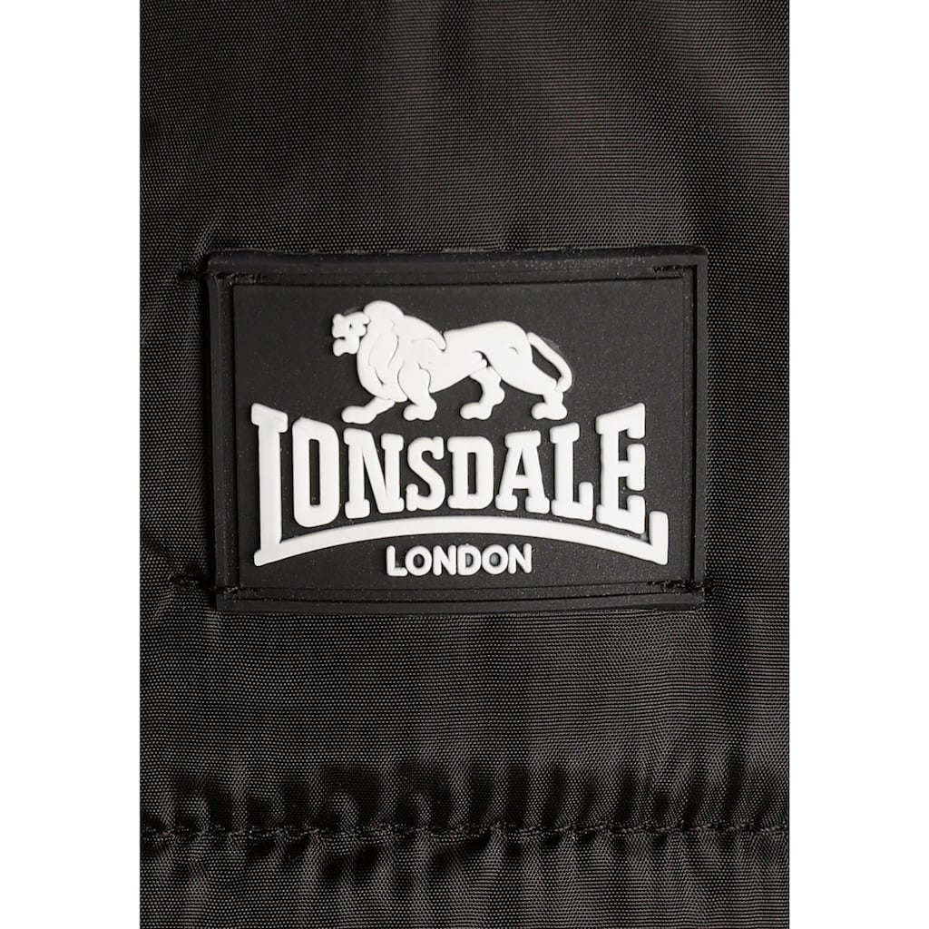 Lonsdale Steppjacke »- für Kinder«, mit Kapuze