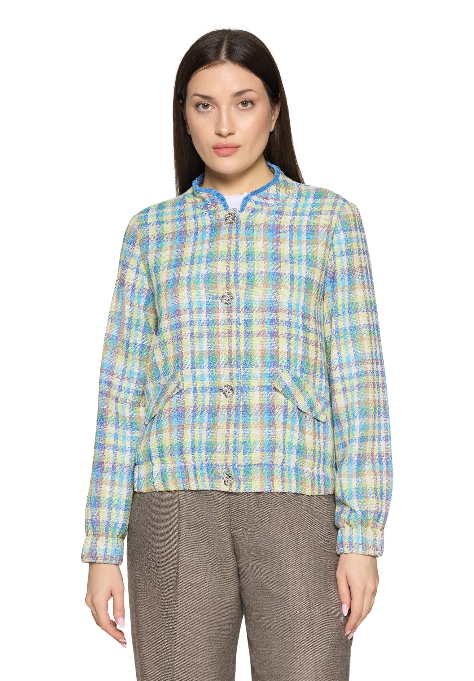 Cartoon Jackenblazer »Blazer-Jacke kariert«