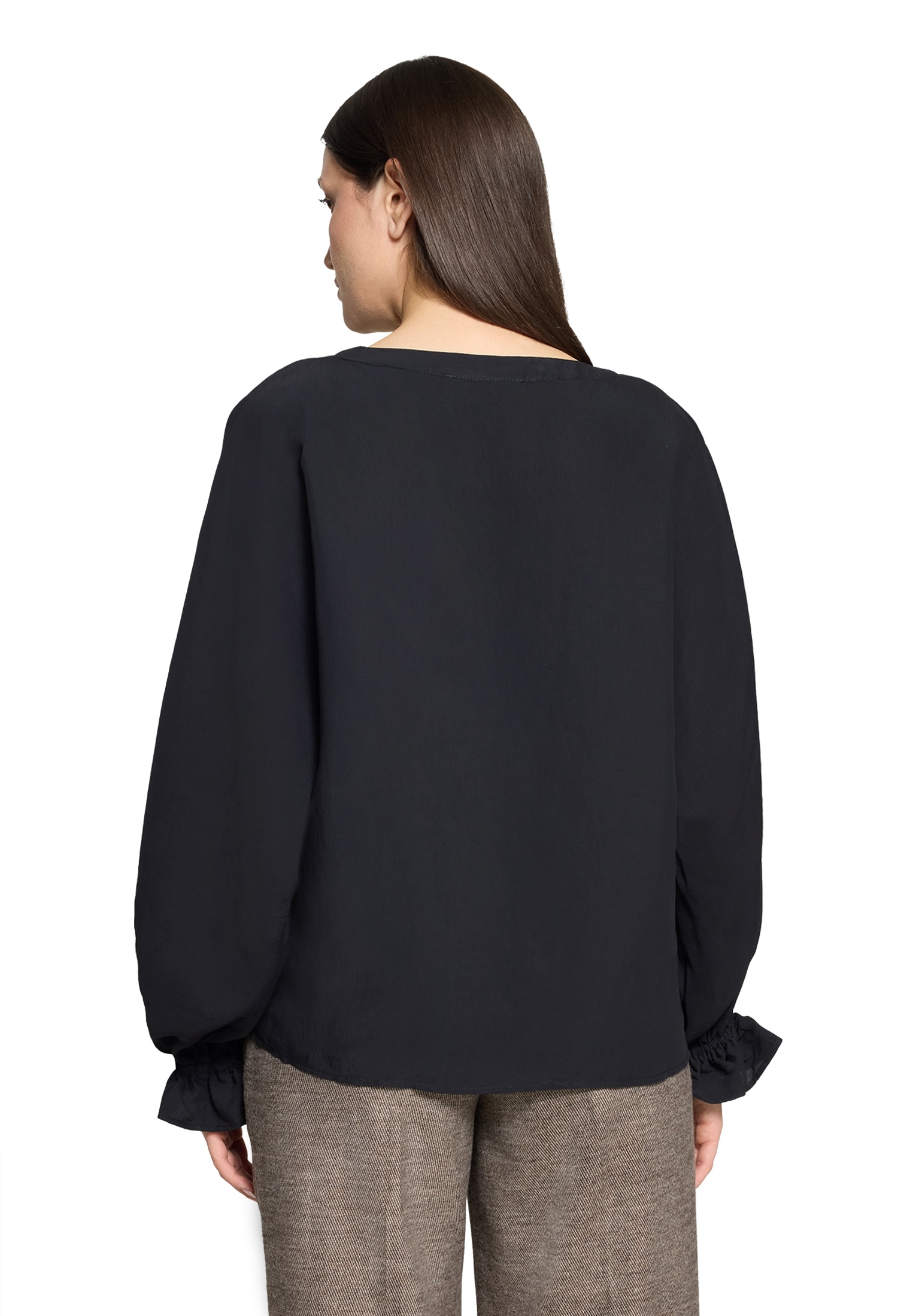 Cartoon Klassische Bluse »Casual-Bluse mit Schleifenknoten«