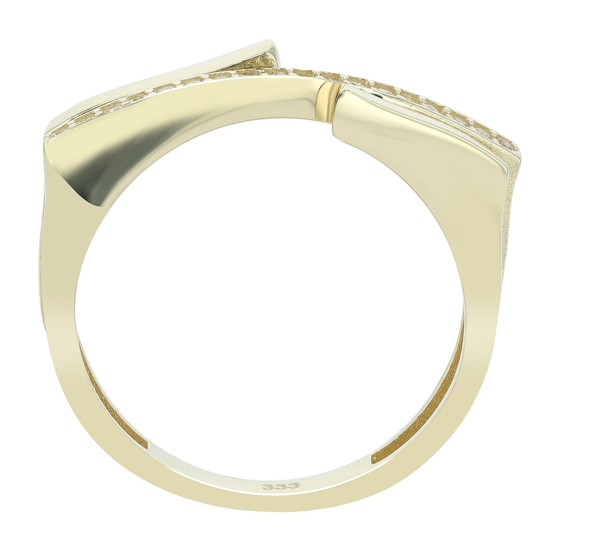 Adelia´s Fingerring »Damen Ring aus 333 Gold mit Zirkonia«