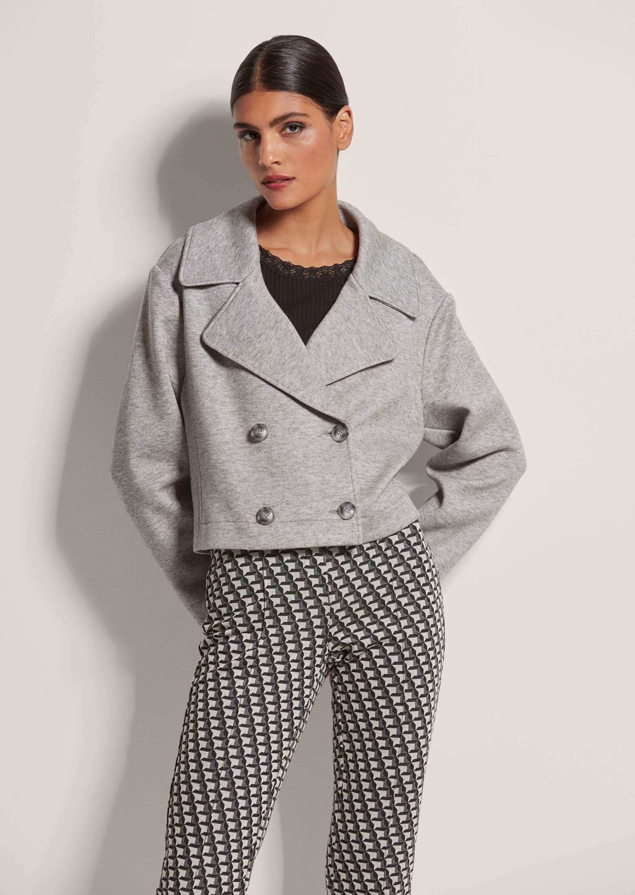 MADELEINE Jerseyblazer »Blazer Zweireihiger Kurzblazer«
