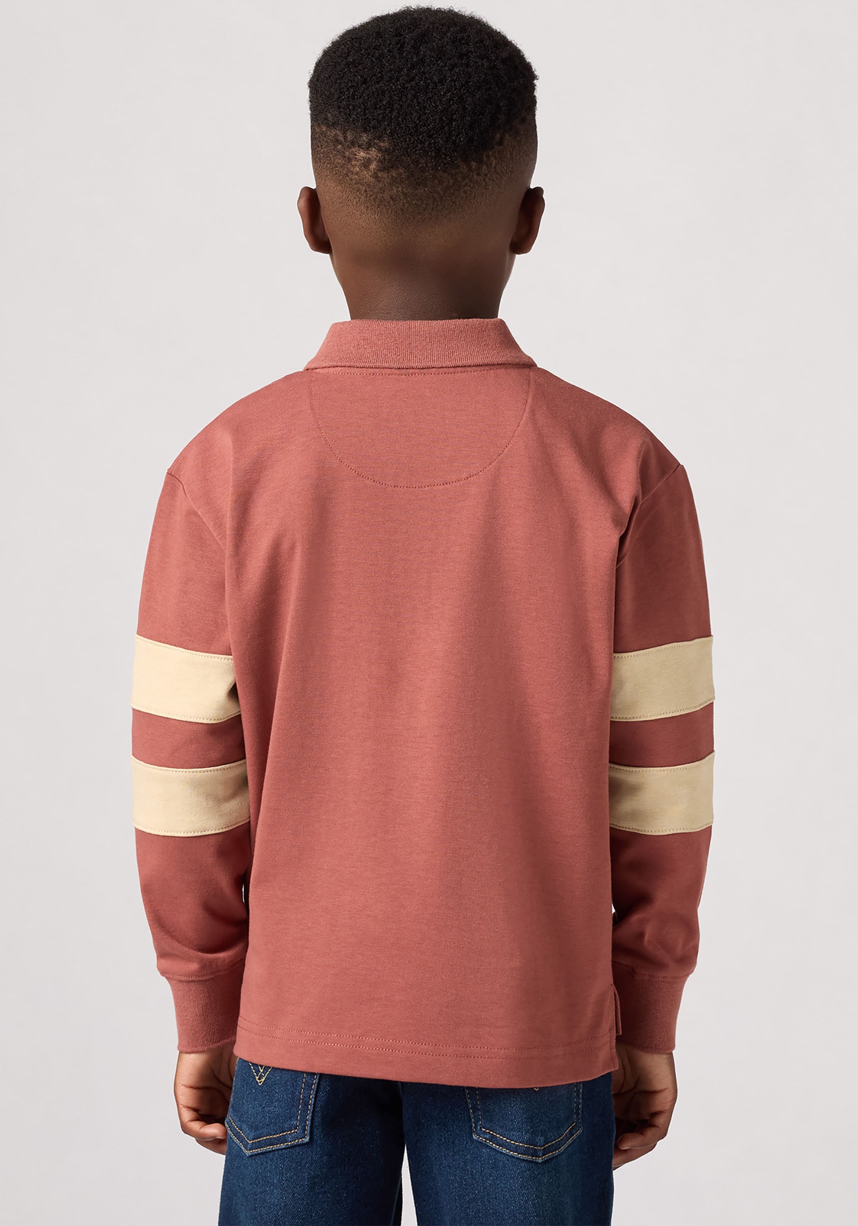 Levi's® Kids Langarm-Poloshirt »LVB RELAXED LS POLO«, mit Markenschriftzug for BOYS