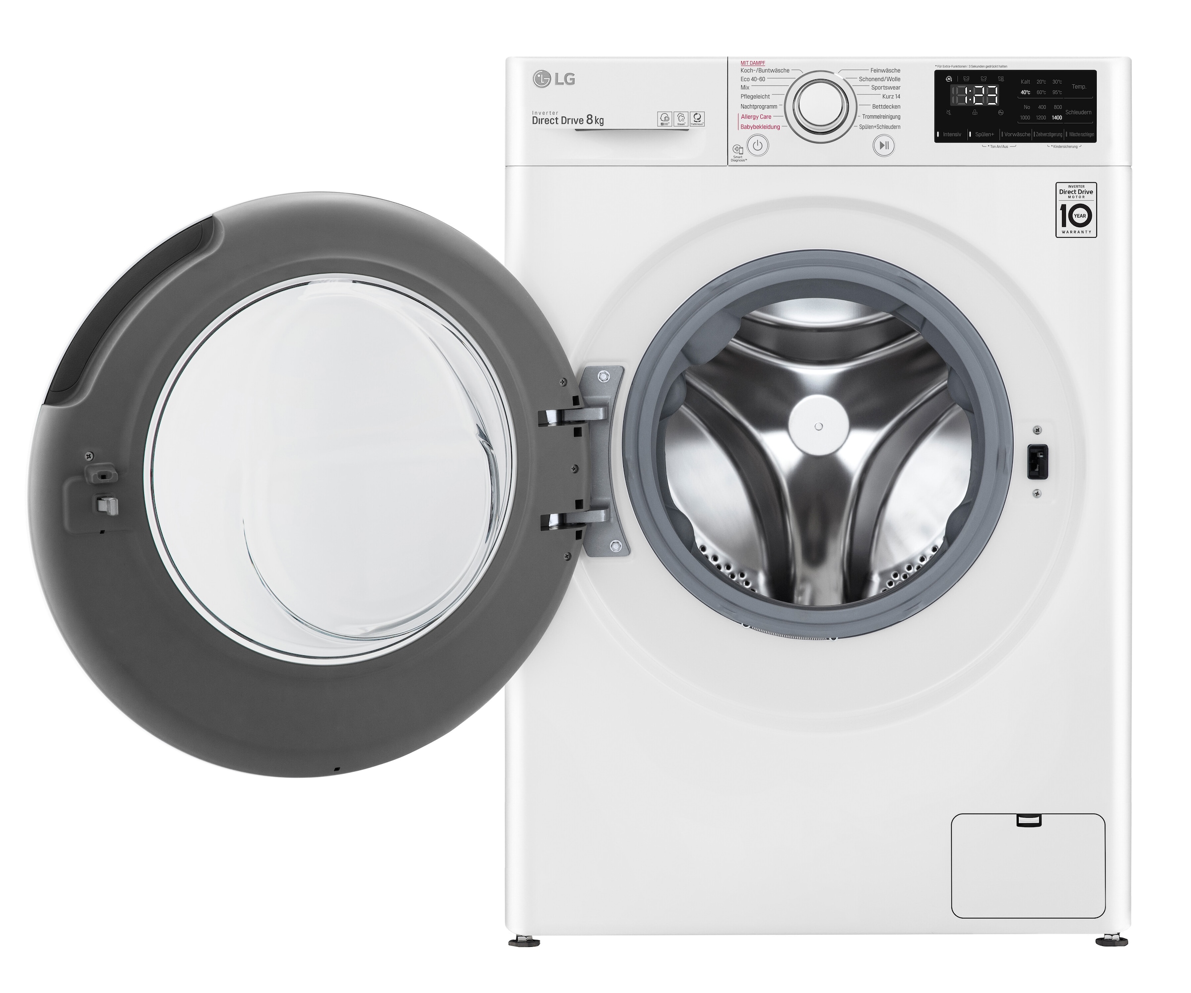 8 kaufen LG 1400 OTTO Waschmaschine, bei F4WV308S0, kg, U/min