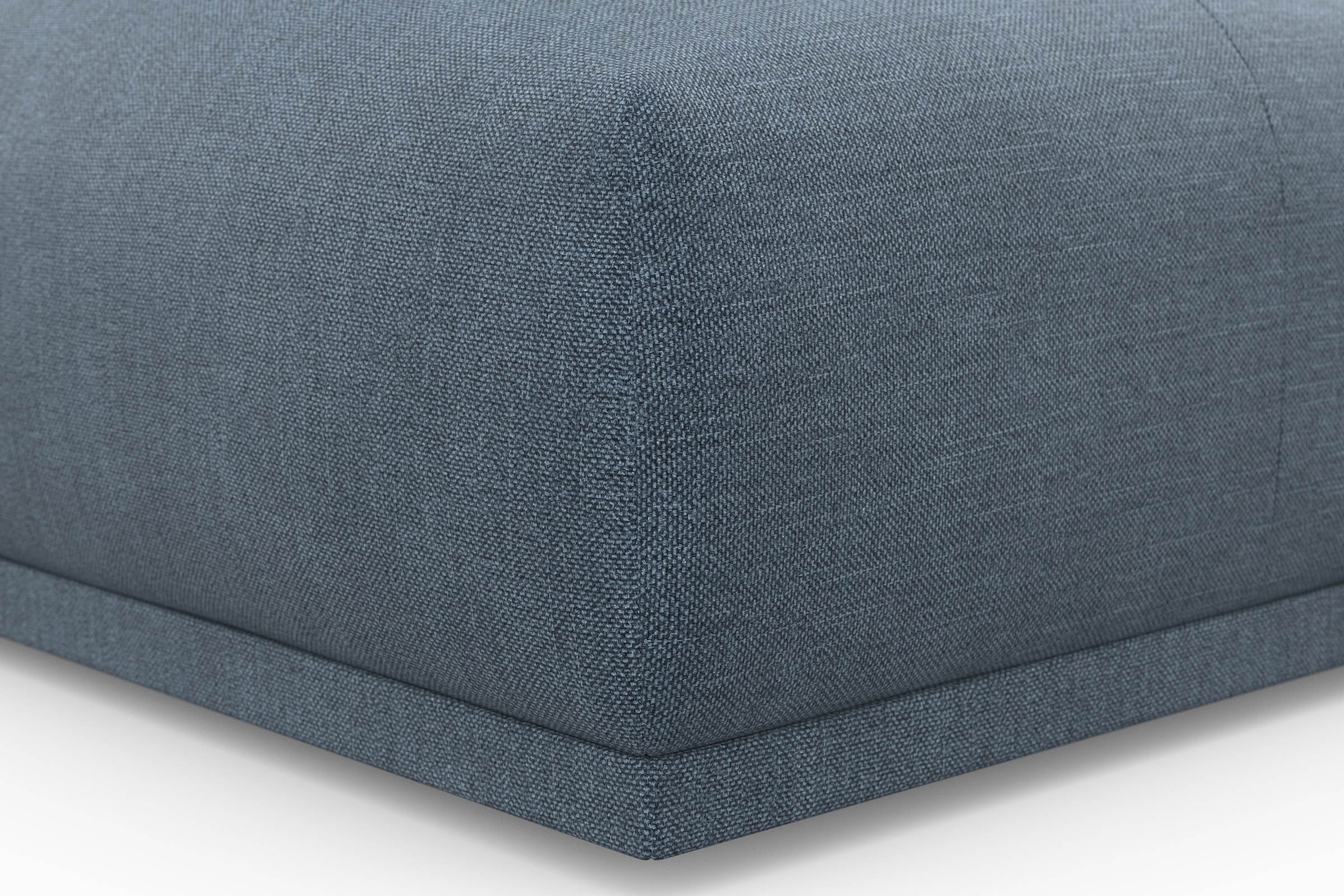 TRENDMANUFAKTUR Hocker »Braga, mit hochwertigem Kaltschaum, quadratisch, in Cord erhältlich«, (1 St.), moderner Polsterhocker, 85/42/85 cm (B/H/T)
