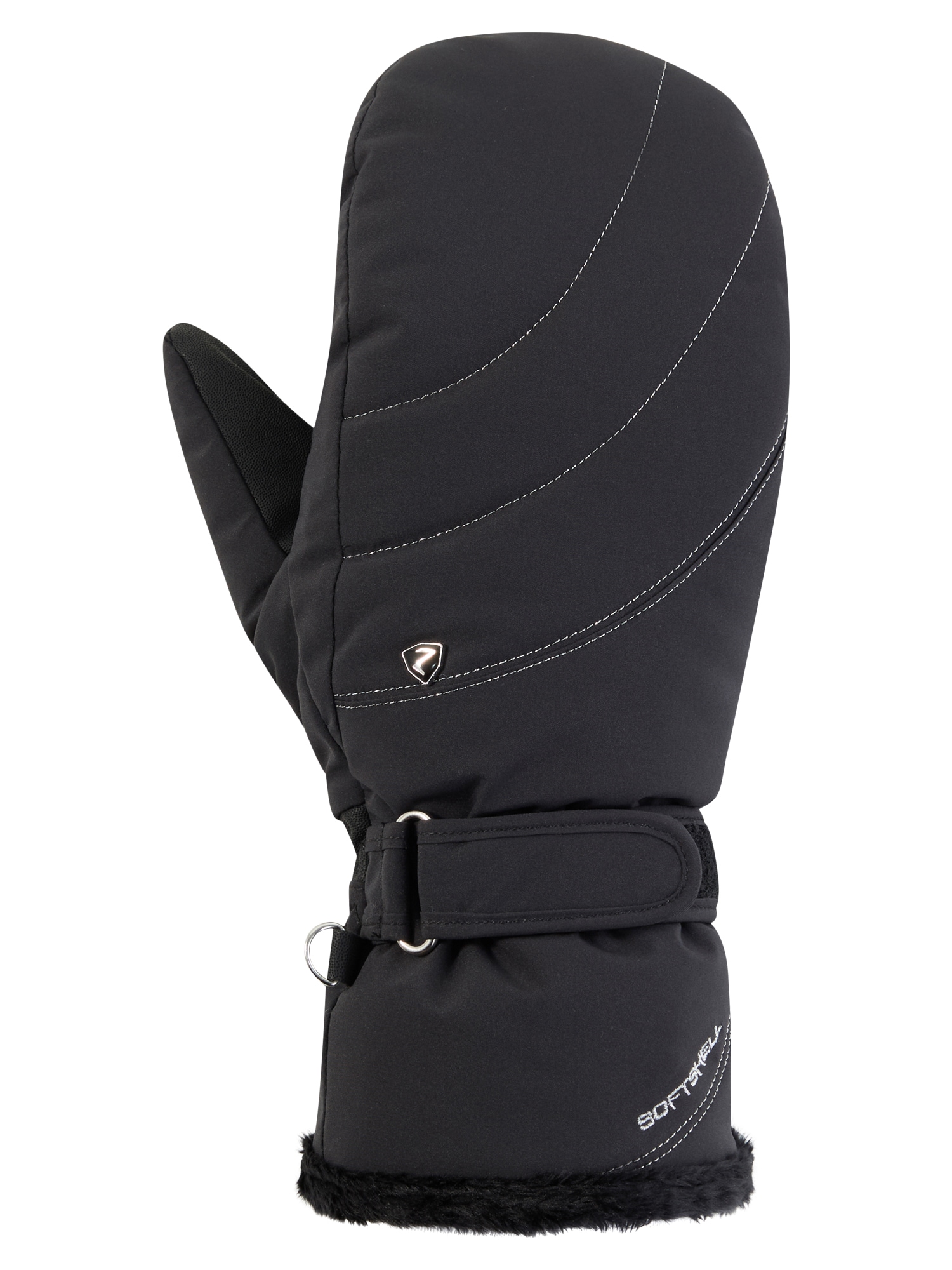 Ziener Fäustlinge »KEAKI-Z AQUASHIELD® PrimaLoft® DAMEN« wasserdicht, winddicht, atmungsaktiv, extra warm, Plüschfutter