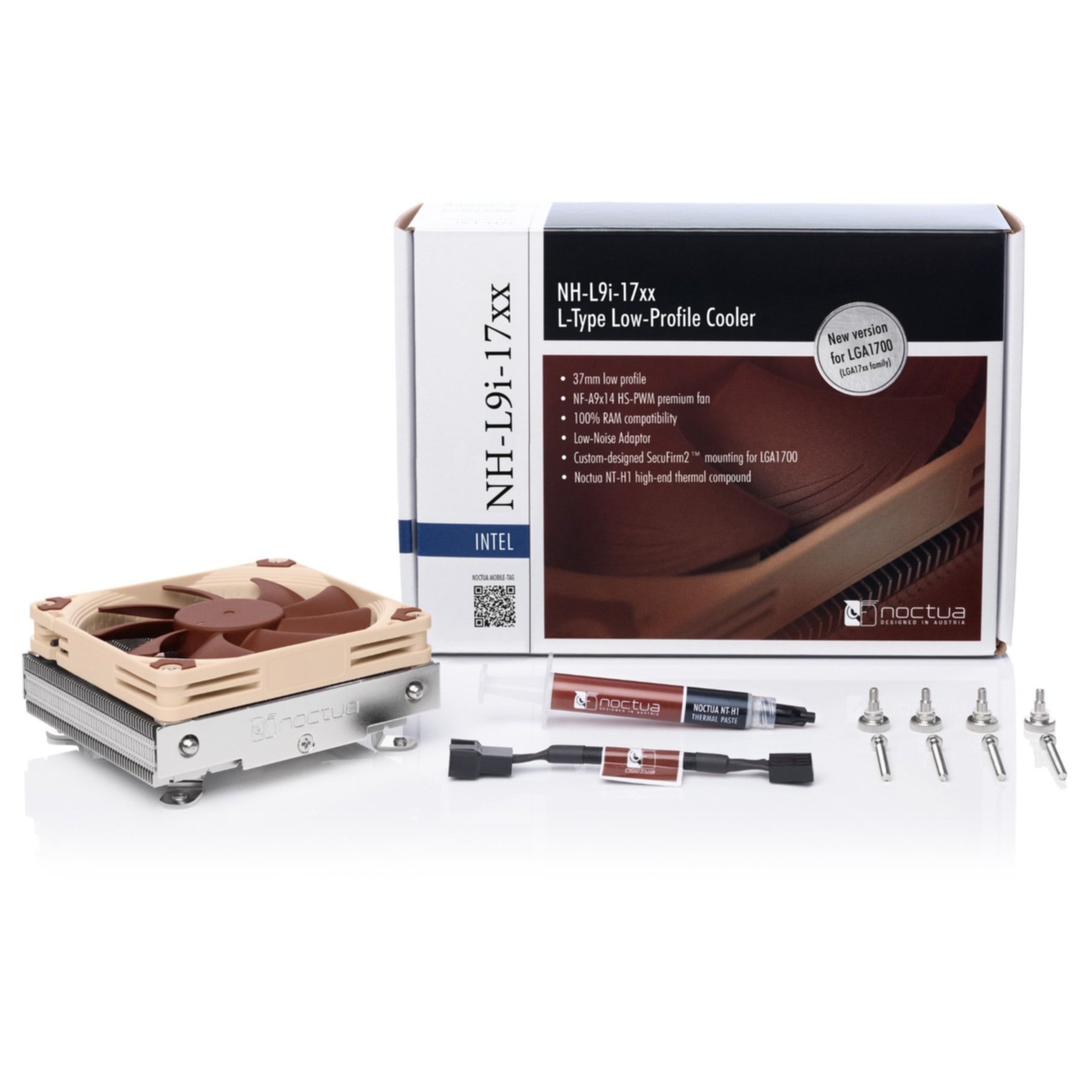 Noctua Gehäuselüfter »Kühler NH-L9i 17xx«