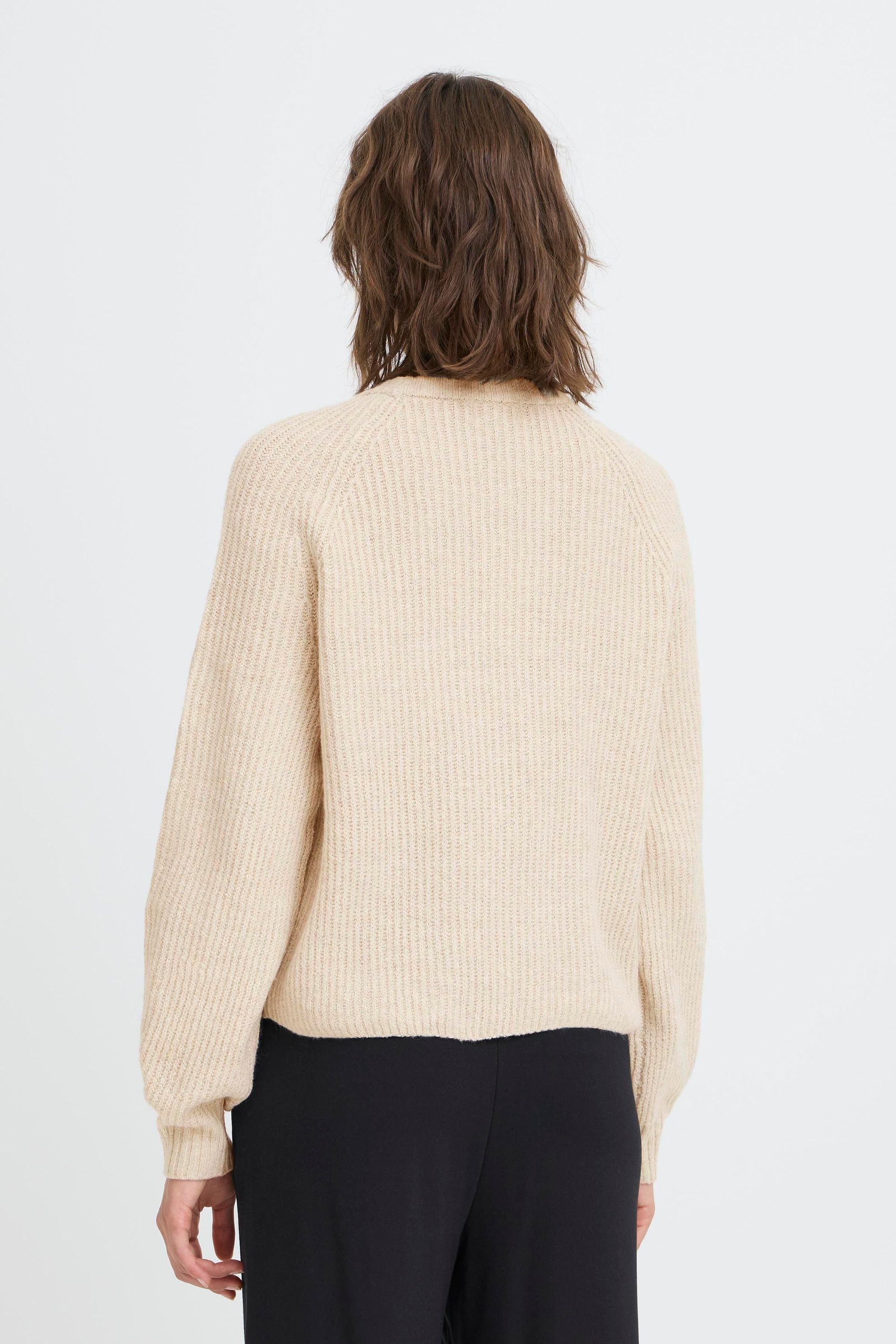 OXMO Strickfleece-Pullover »Strickpullover OXIFANSI«