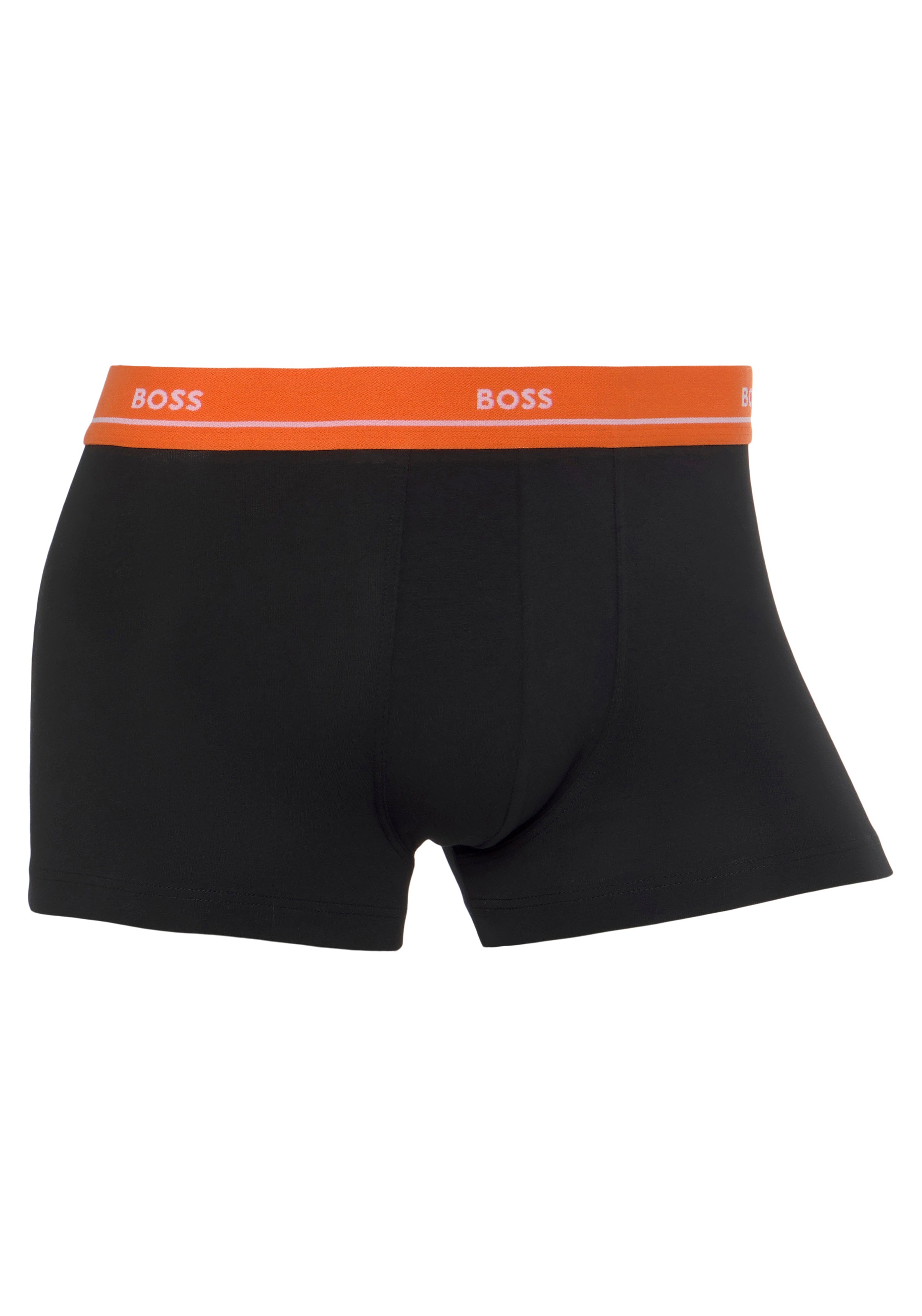 BOSS Boxershorts, (Packung, 5 St., 5er-Pack), mit Logoschriftzug