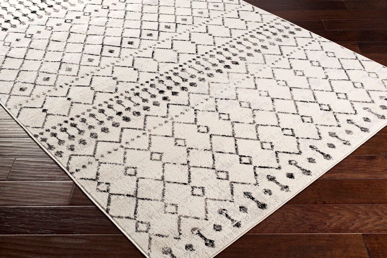 Livabliss Teppich »HEZE«, rechteckig, 11 mm Höhe, Berber, Ethnisch Boho Kurzflor Wohnzimmerteppich, Schlafzimmer