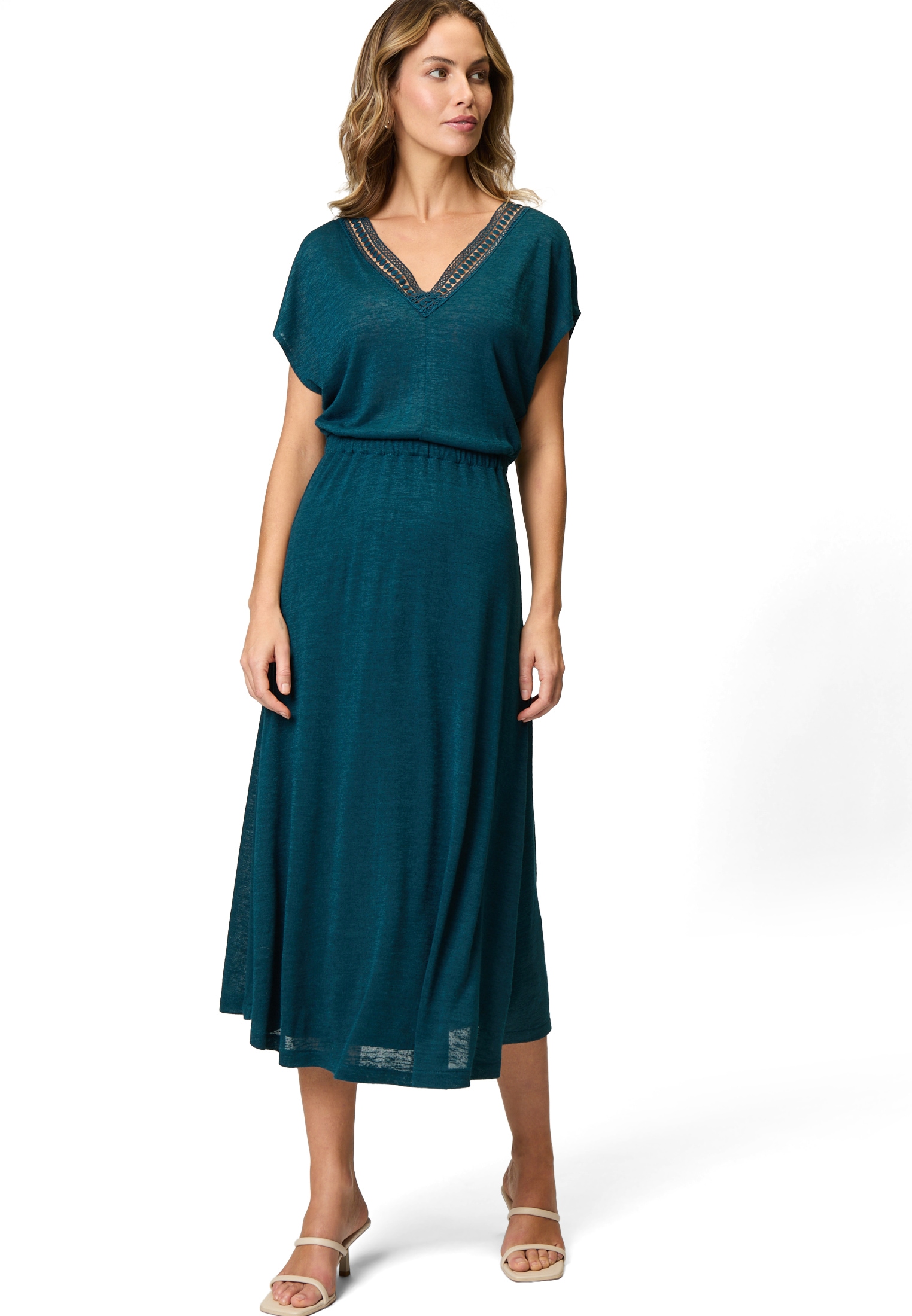Zero Maxikleid »Maxikleid mit Rückenausschnitt«