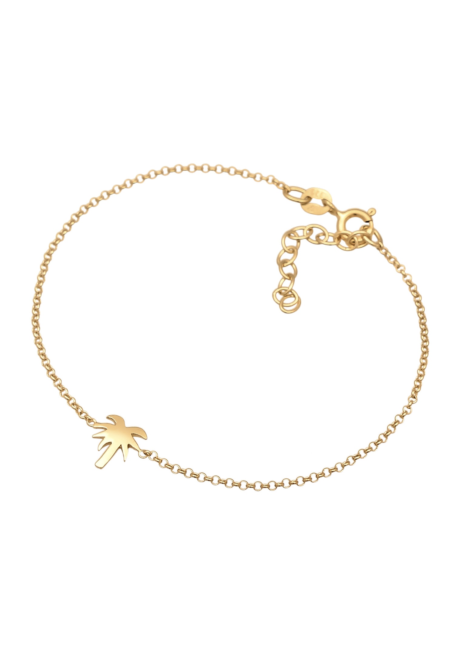 Elli Armkette »Armband Palme Strand Urlaub Meer 925 Silber«