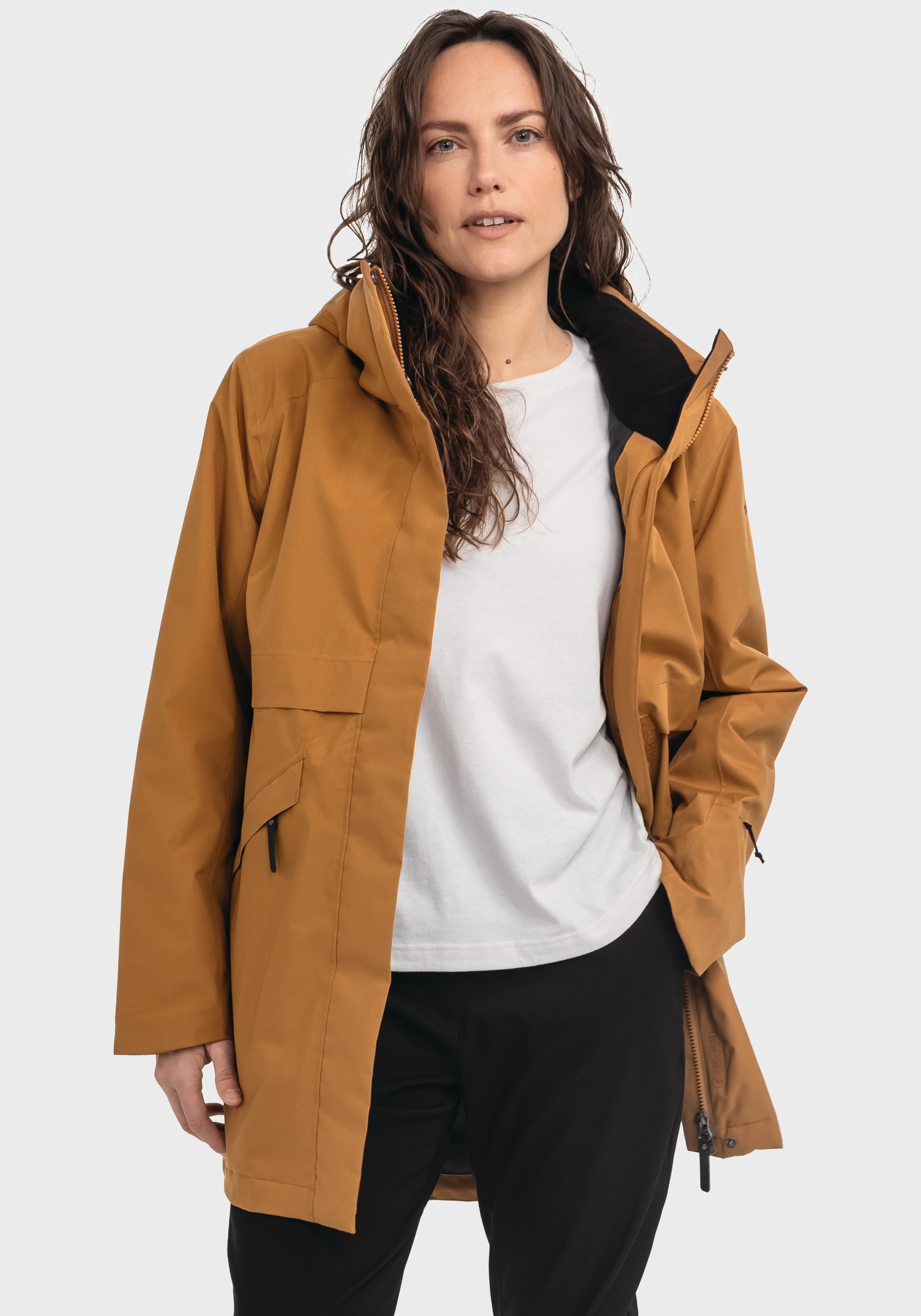 Schöffel Parka »Urban Ins Parka Style Malkay WMS«, mit Kapuze