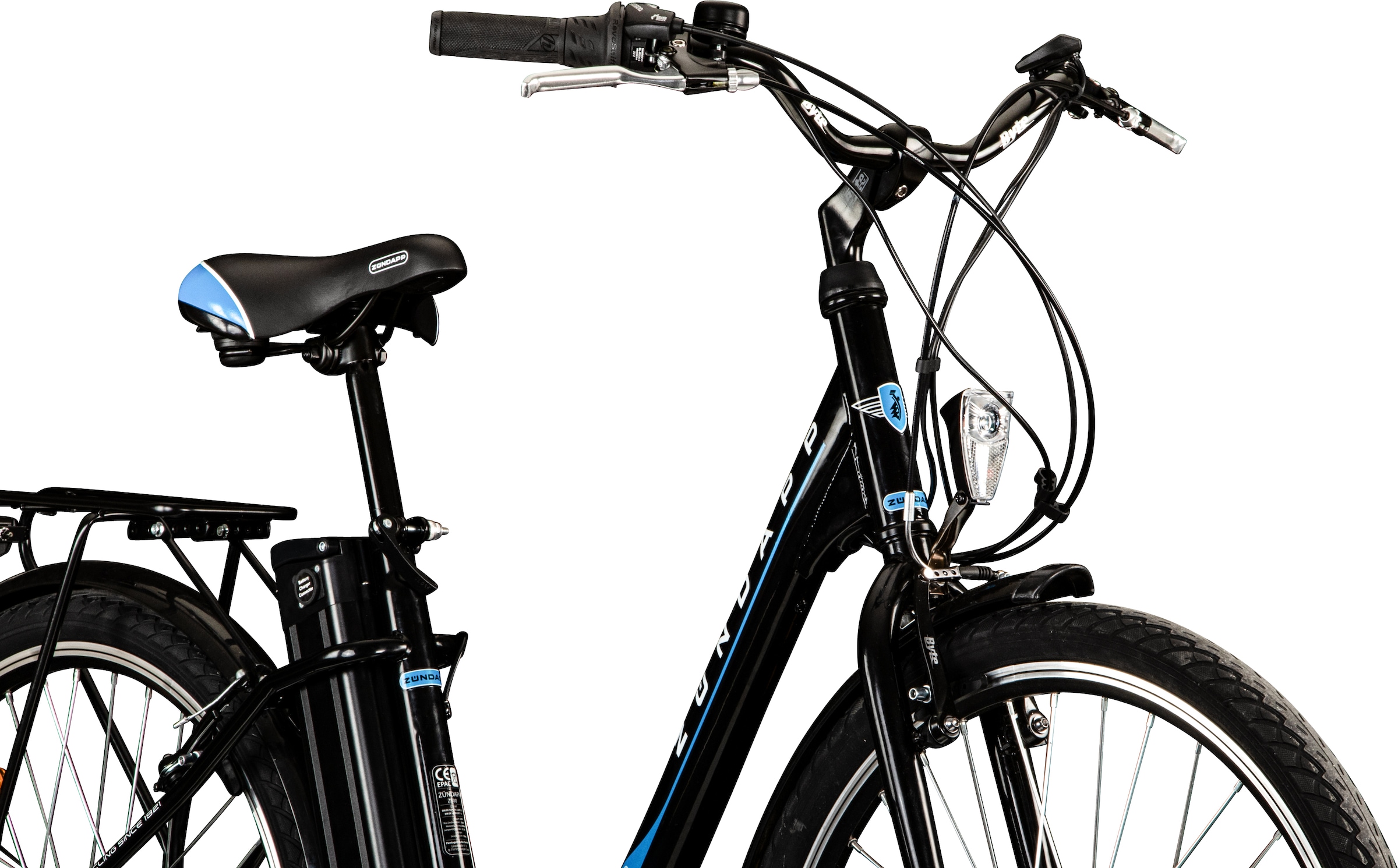 Zündapp E-Bike »Z505«, 6 Gang, Shimano, Tourney, Heckmotor 250 W, Pedelec, Elektrofahrrad für Damen u. Herren