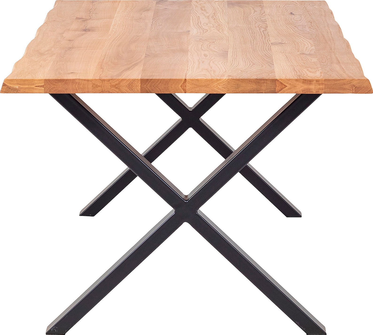 Homexperts Baumkantentisch »Lesley«, Breite 160 oder 200 cm, mit natürlich verlaufender Baumkante