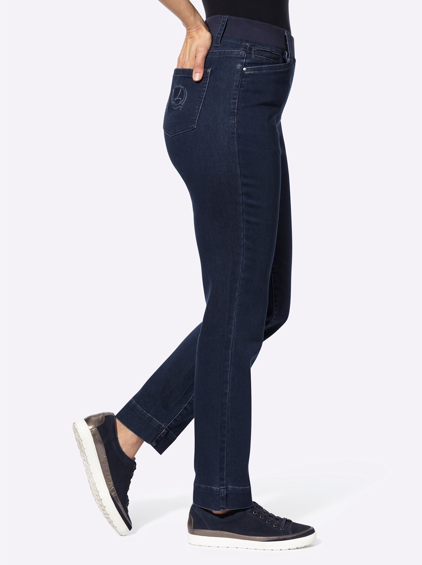 Casual Looks Bequeme Jeans, (1 tlg.)