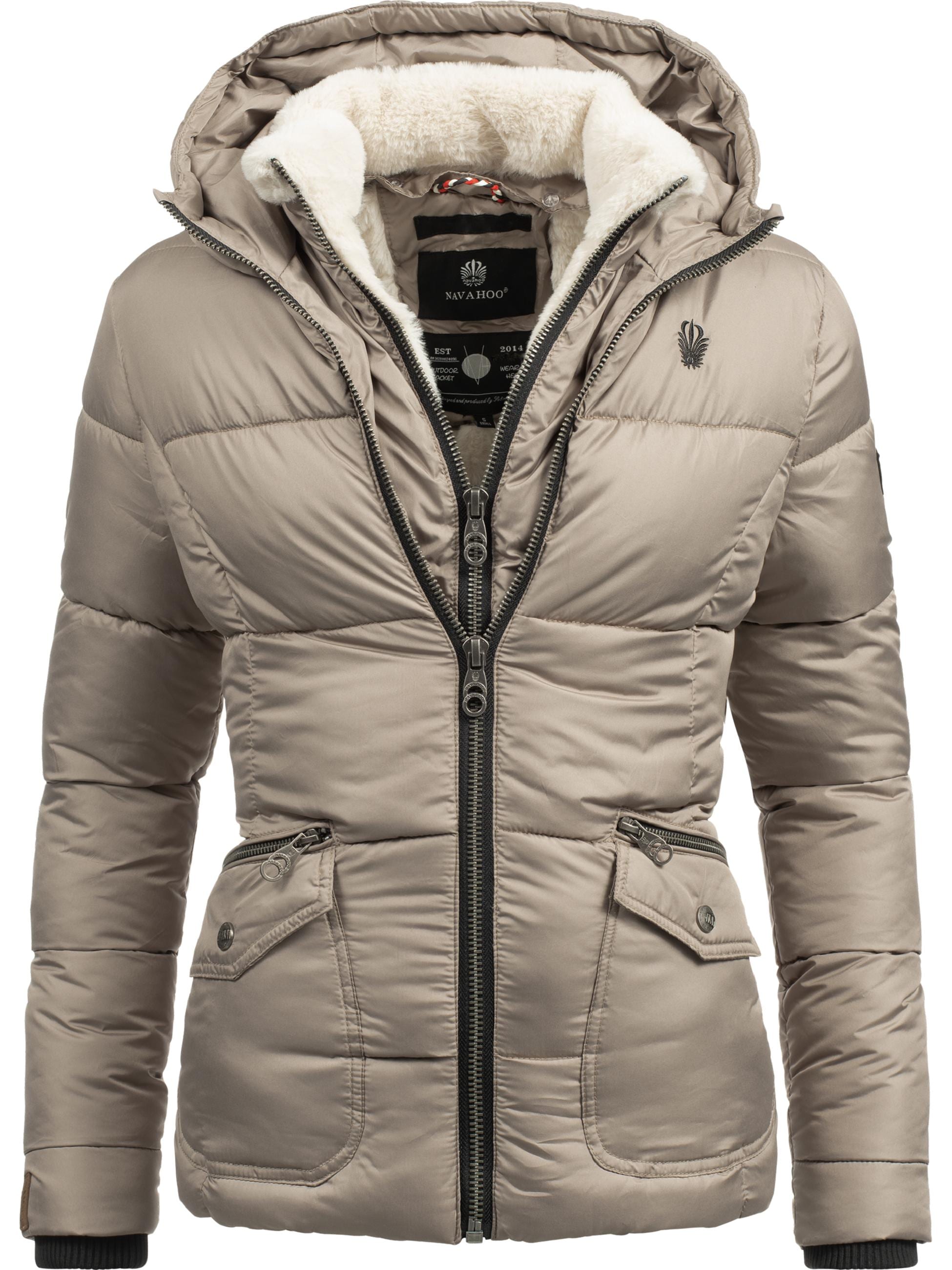 Navahoo Winterjacke »Winterjacke Megan«, mit Kapuze