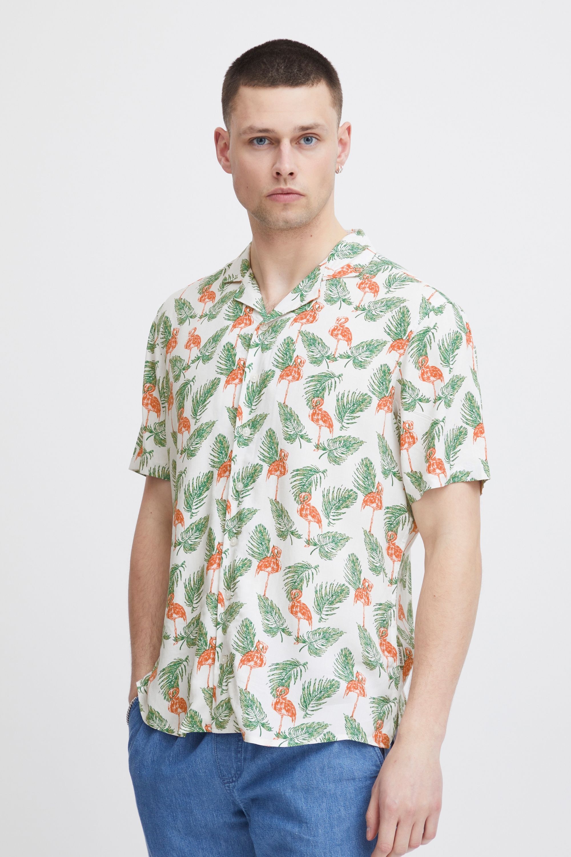 Blend Kurzarmshirt »Kurzarmhemd BHShirt«