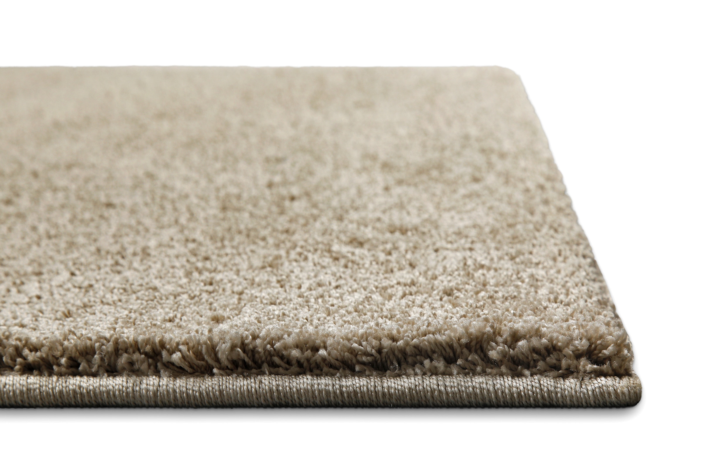 Wecon home Hochflor-Teppich »Manta«, rechteckig, 25 mm Höhe, Läufer, Langflor maschinell gewebt, robust, Wohn- & Schlafzimmer, uni