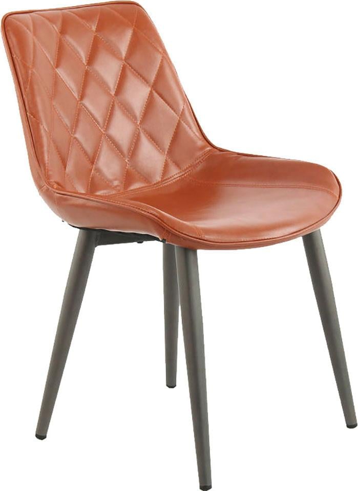 Kayoom Stuhl »Cecil 110 2er-Set,moderne Farben,Rückenlehne mit stilvollem Nahtmuster« (Set) 2 Stk.pflegeleicht, strapazierfähig, komfortable Schaumstoff-Sitzfläche