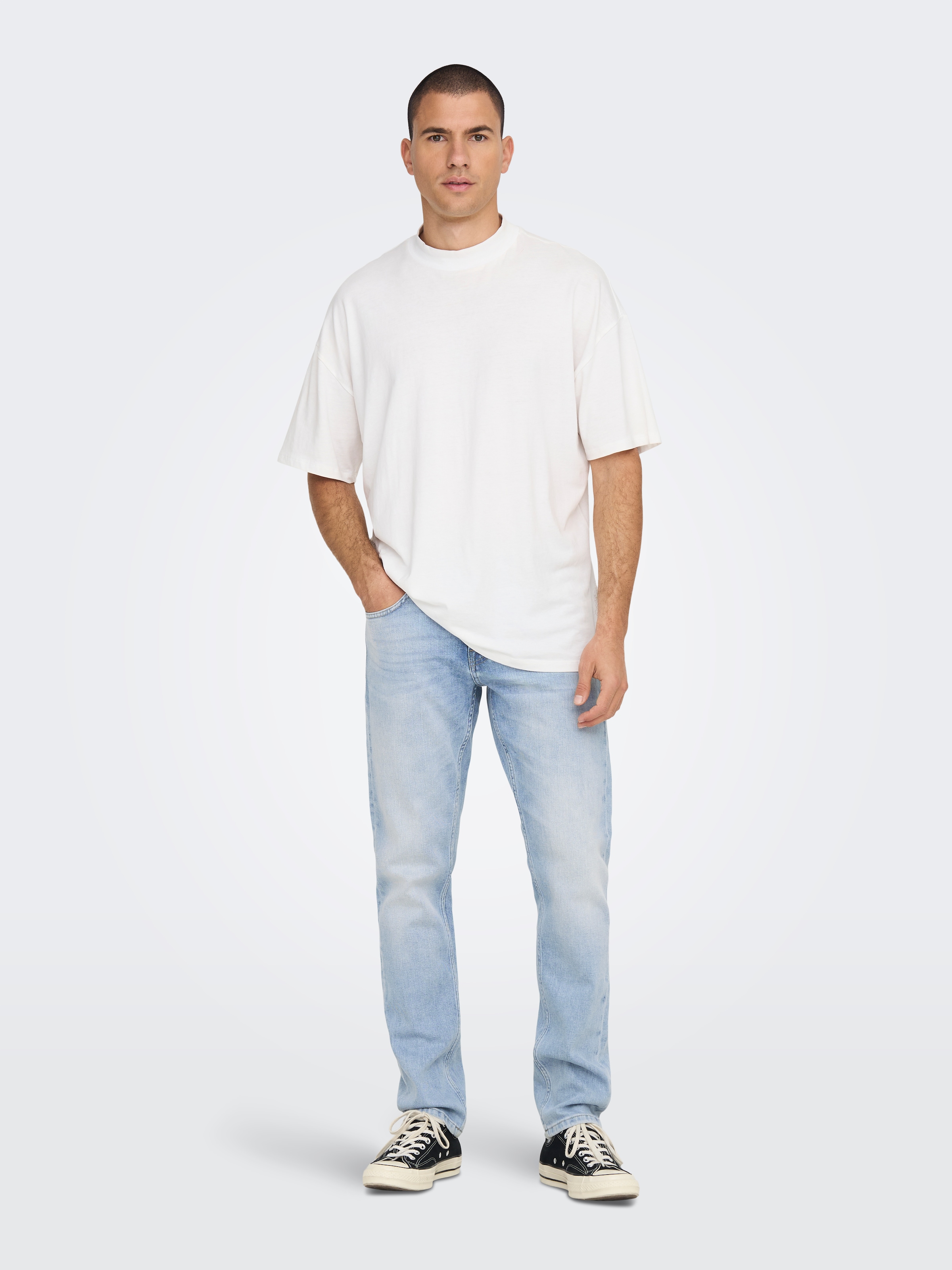 ONLY & SONS Regular-fit-Jeans »WEFT«