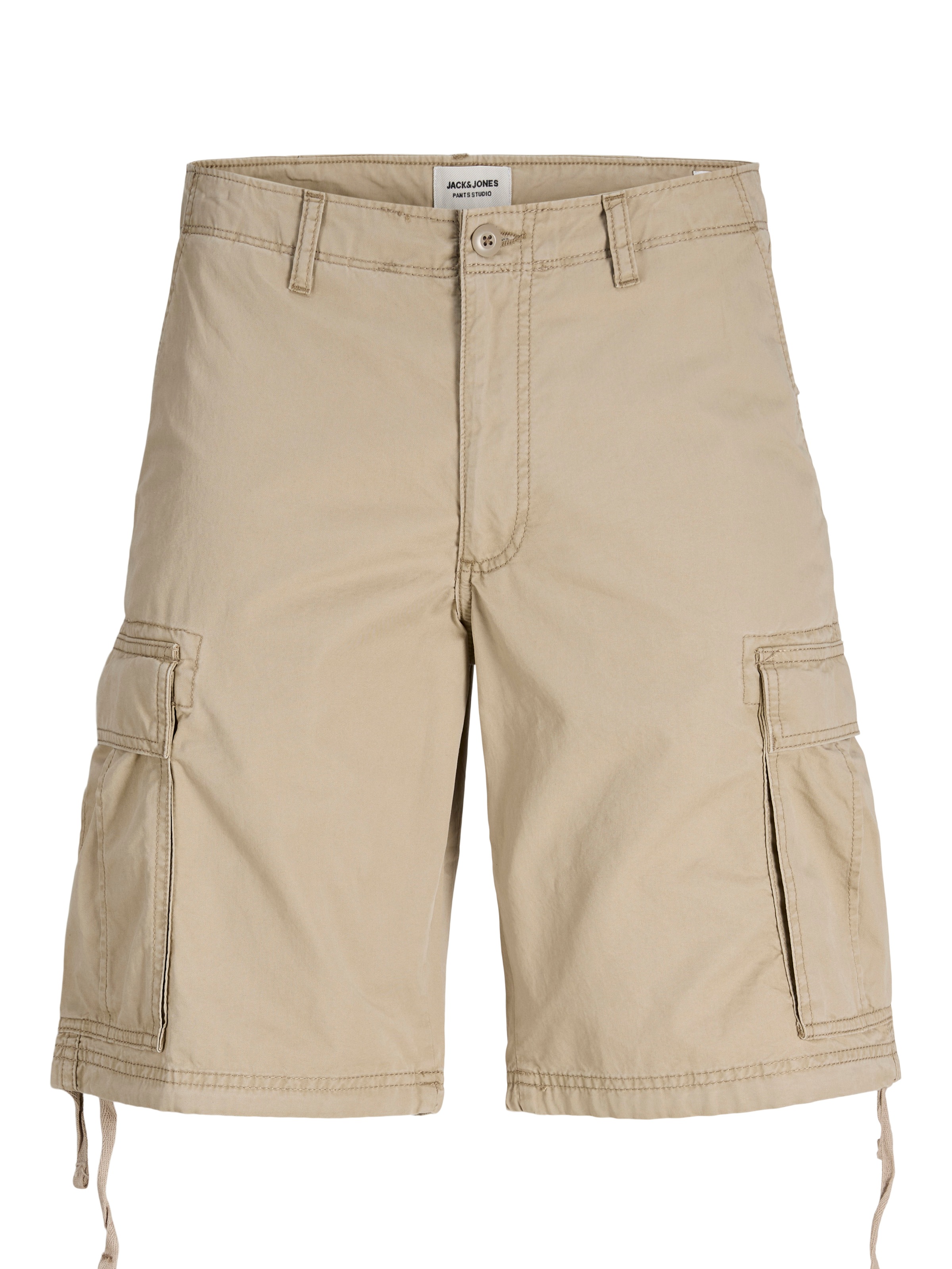 Jack & Jones PlusSize Cargoshorts »JPSTCOLE FRANK CARGO SHORT MID SN PLS«  mit Taschenbändern