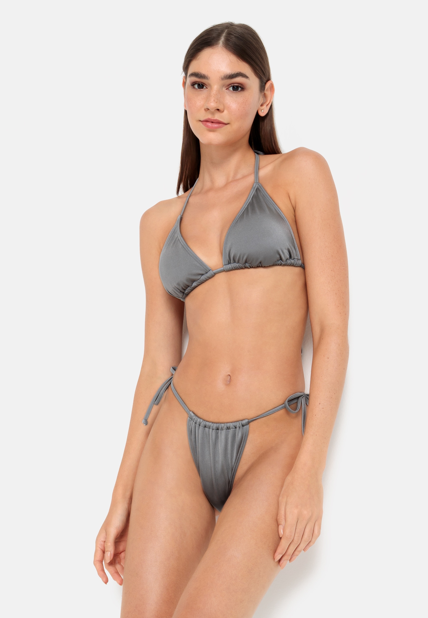 LSCN by LASCANA Bikini-Hose »Nele«, mit glänzender Beschichtung