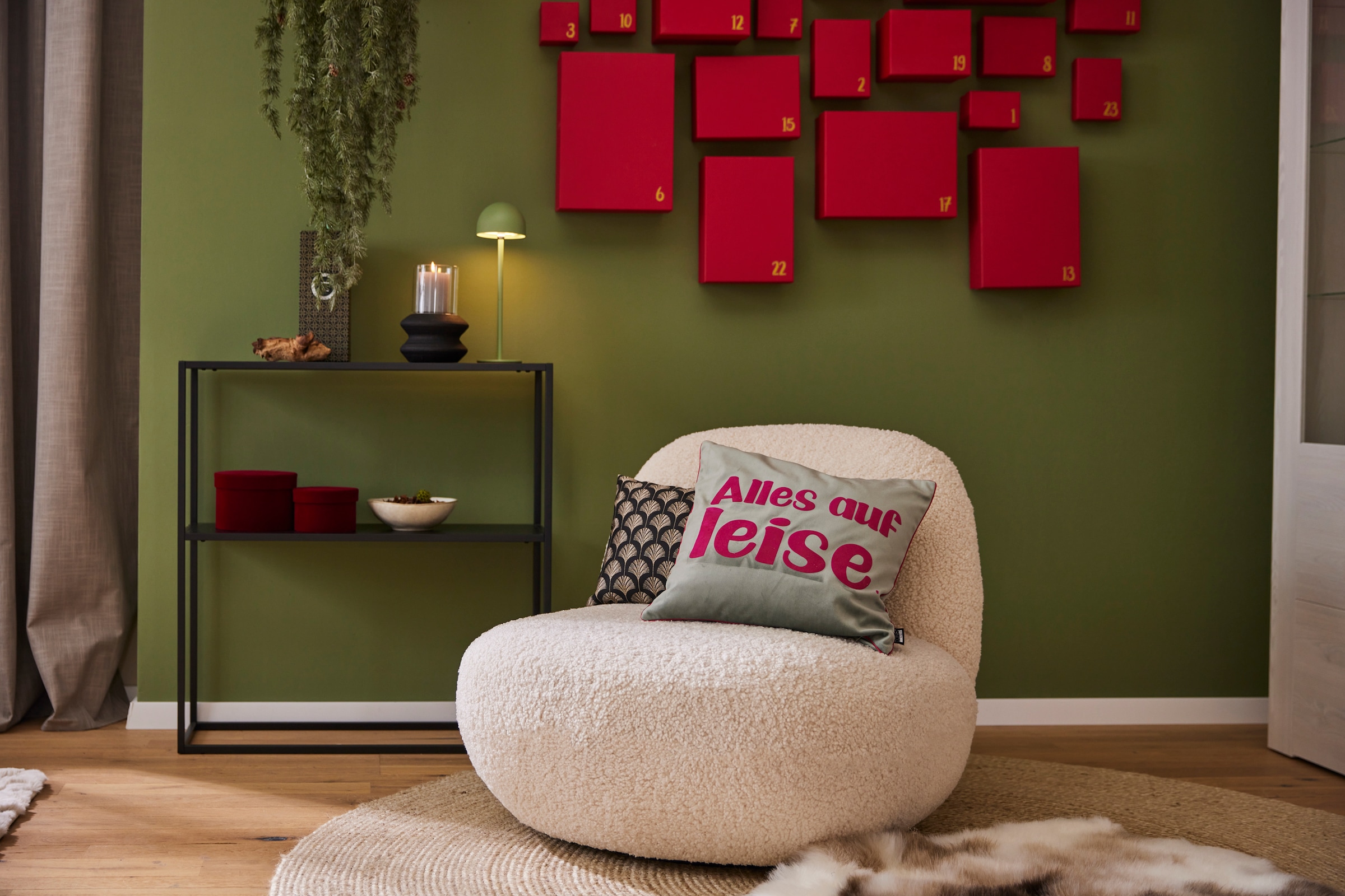 ED EXCITING DESIGN Drehsessel »Chris«, frei im Raum stellbar, drehbar