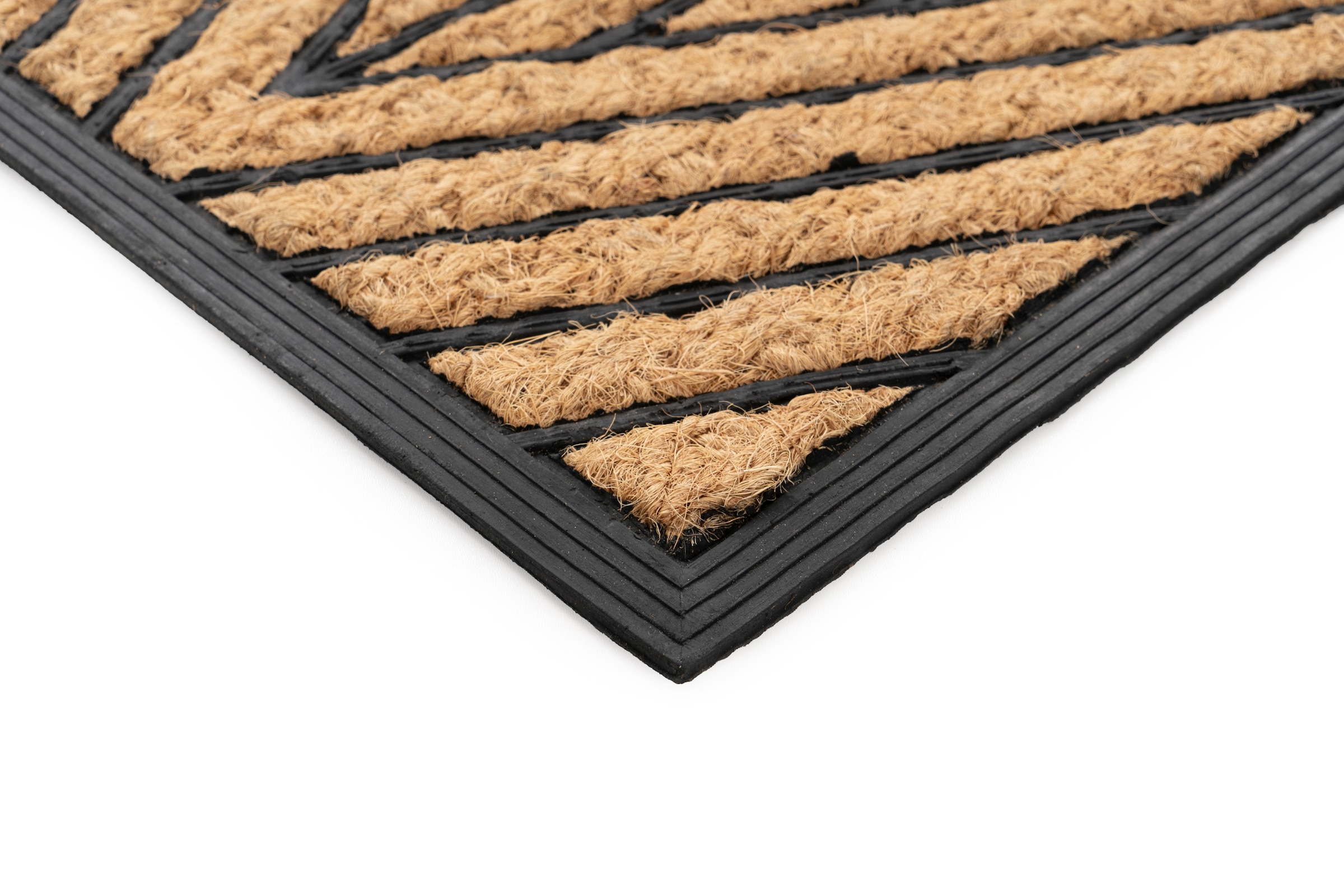 Kayoom Fußmatte »Entry 325« rechteckig 11 mm Höhe Türmatte, Kokos Gummi, Eingang
