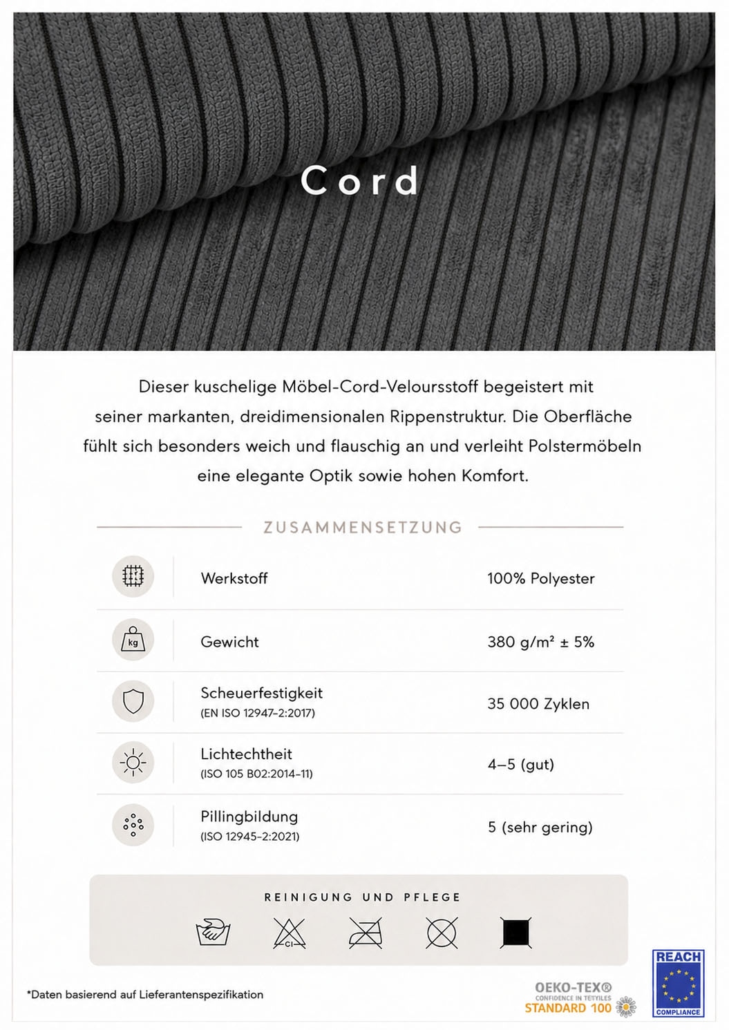 OTTO home Ecksofa »Soft&Cosy Pik XL, L-Form, B: 246 cm, Mega Sofa in Cord« Lounge-Komfort mit edler Sitzsteppung, Federkern