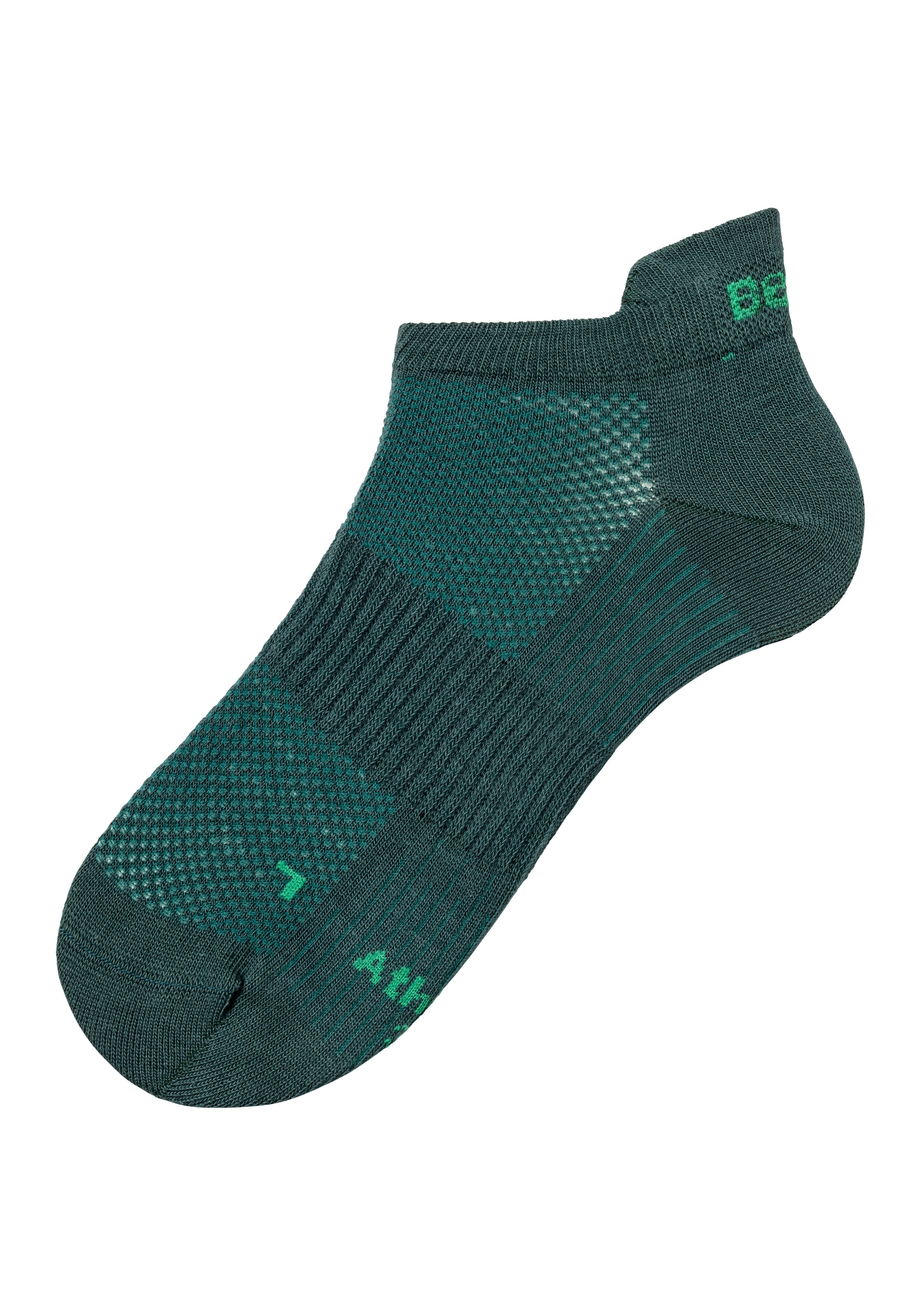 Bench. Sneakersocken, (Packung, 6 Paar), mit Klima Kanälen unter der Sohle und Pikee-Struktur